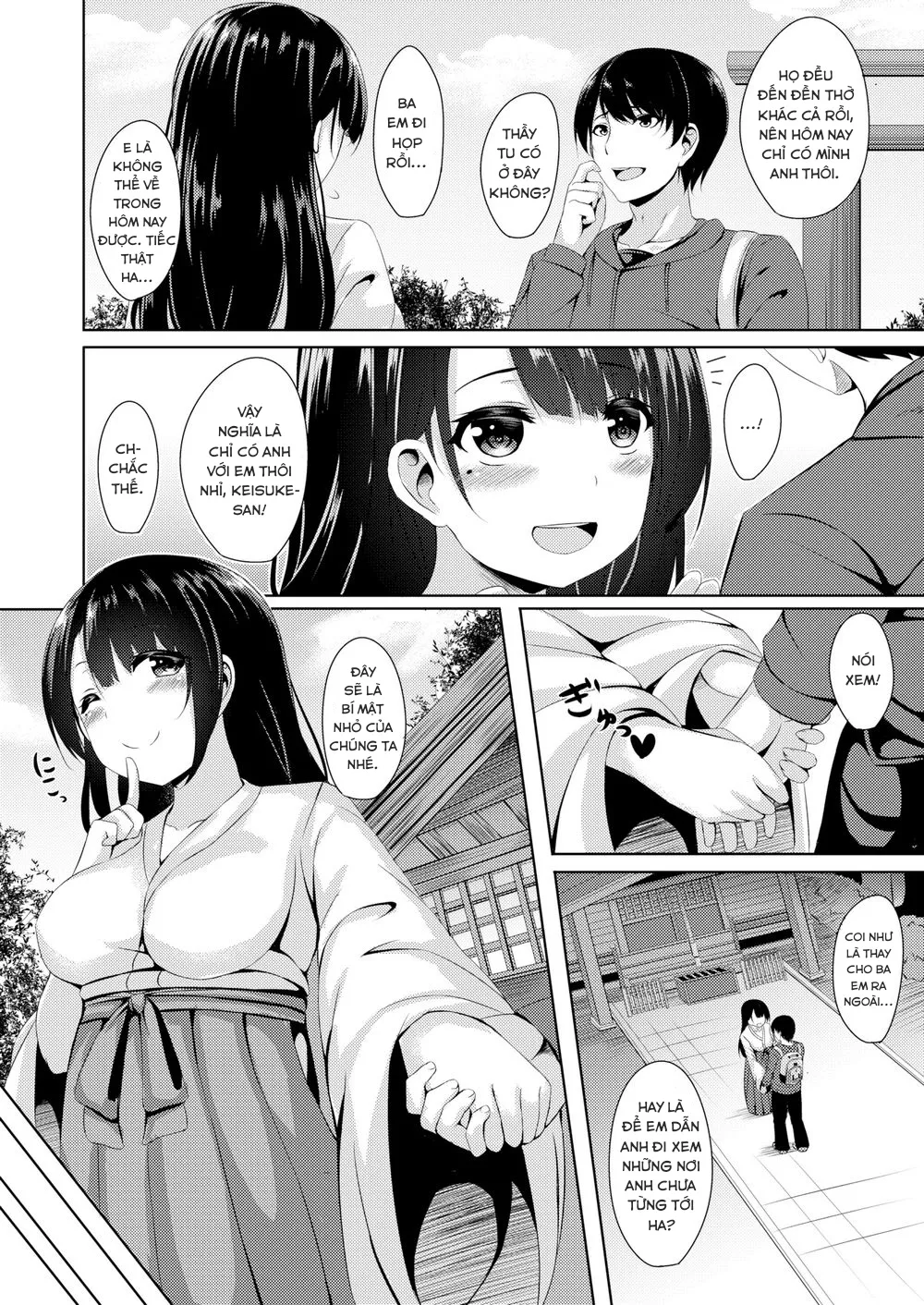 HentaiVN.net - Ảnh 3 - Cô Nữ Tu Hứng Tình [Love Knot] - Chap 1