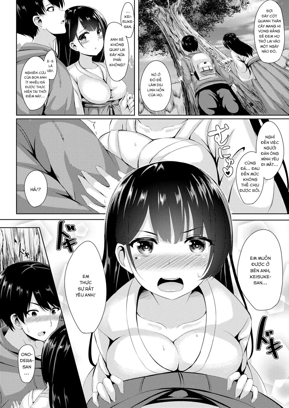 HentaiVN.net - Ảnh 5 - Cô Nữ Tu Hứng Tình [Love Knot] - Chap 1