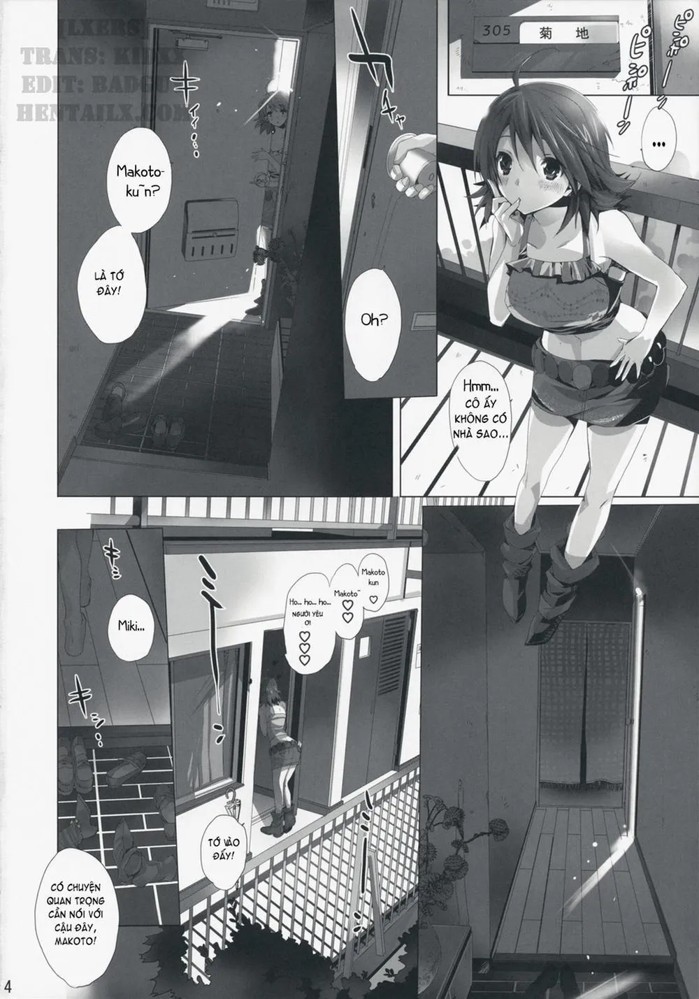 HentaiVN.net - Ảnh 6 - NekoNeko Rank C (The Idolmaster) - Chap 1
