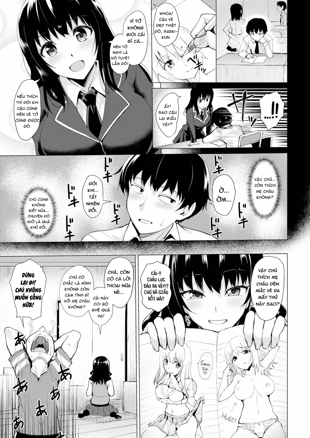 HentaiVN.net - Ảnh 5 - Drawing You - Chap 1