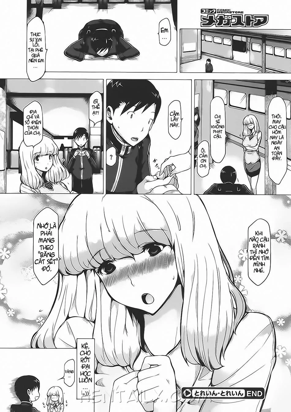 HentaiVN.net - Ảnh 20 - Sự cố trên tàu điện [Train Train] - Chap 2