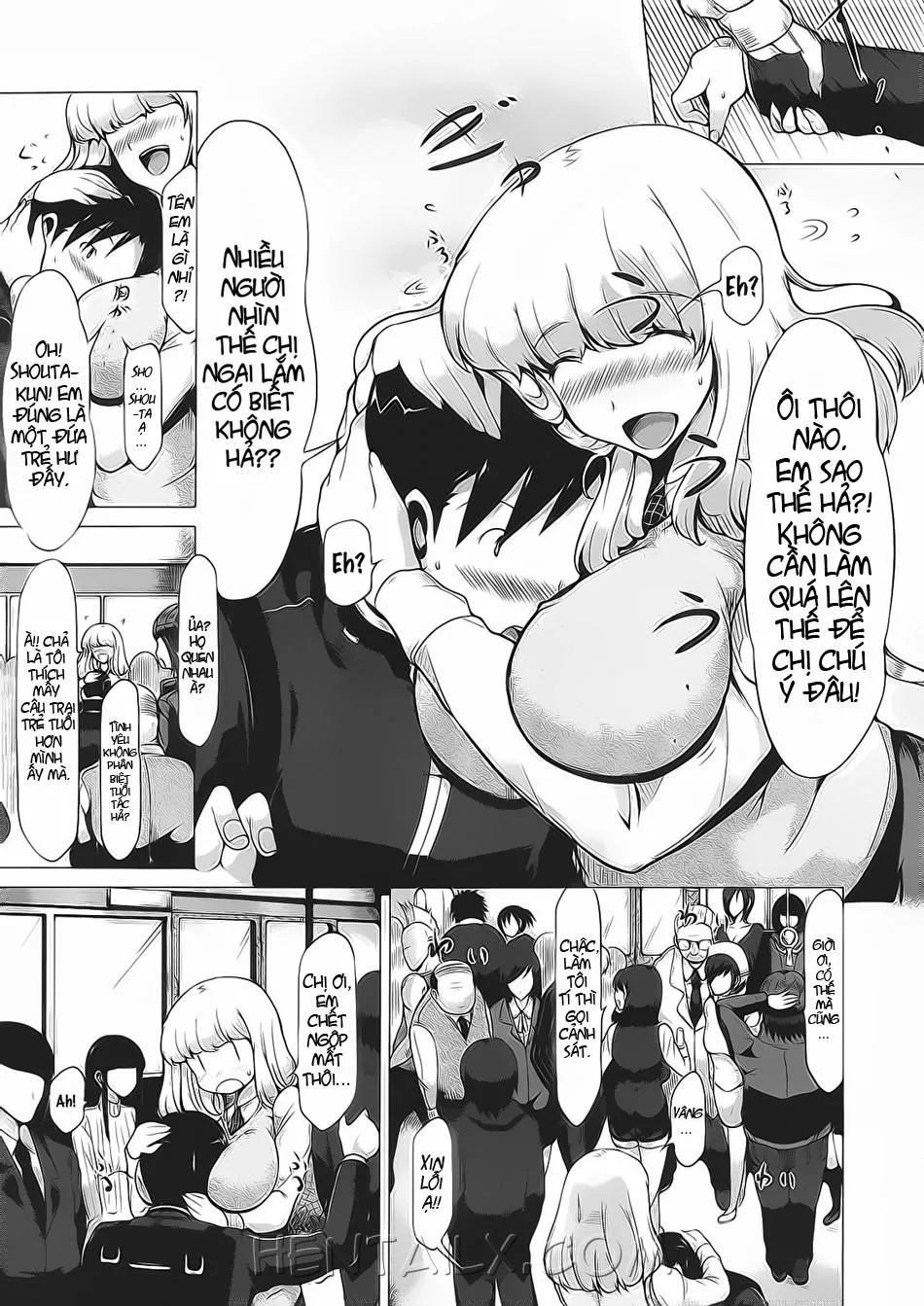 HentaiVN.net - Ảnh 3 - Sự cố trên tàu điện [Train Train] - Chap 2