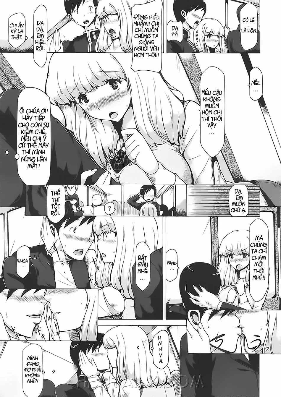 HentaiVN.net - Ảnh 5 - Sự cố trên tàu điện [Train Train] - Chap 2