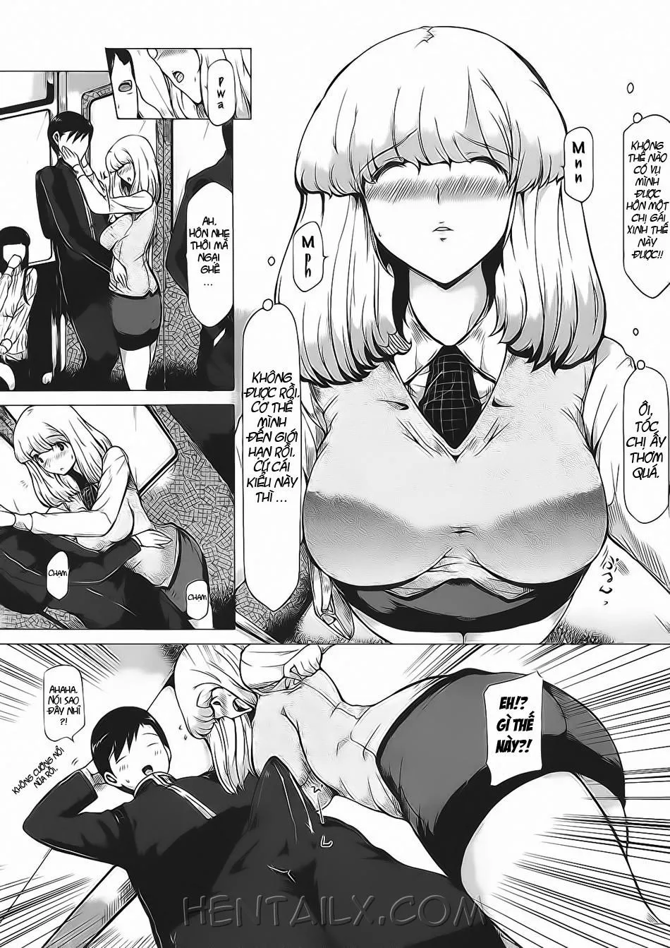HentaiVN.net - Ảnh 6 - Sự cố trên tàu điện [Train Train] - Chap 2