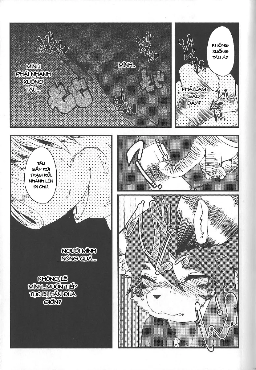 HentaiVN.net - Ảnh 9 - Sự cố trên tàu điện [Train Train] - Chap 4