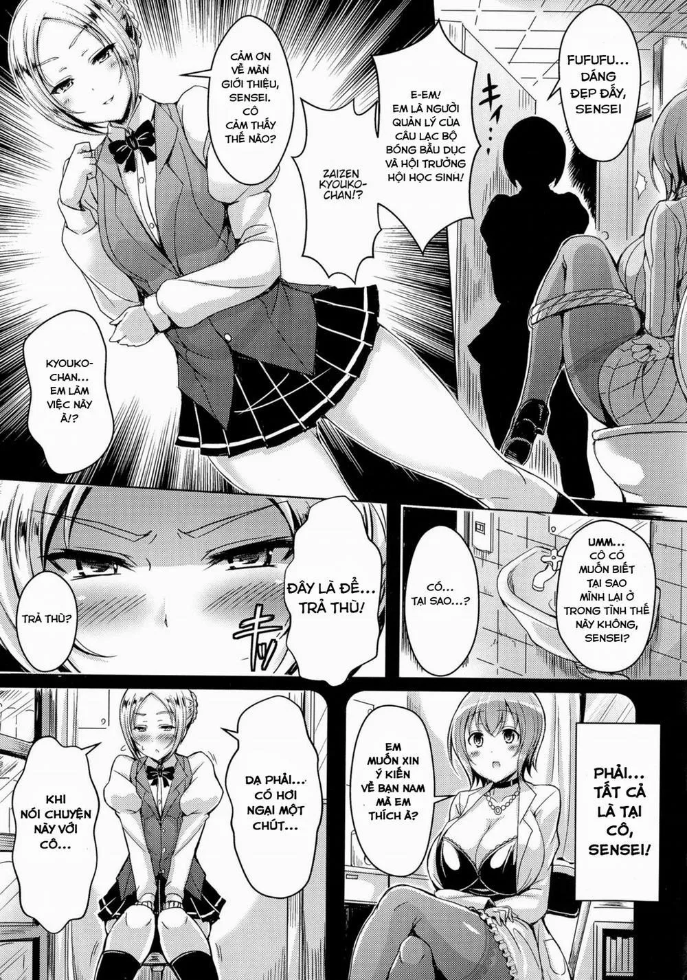 HentaiVN.net - Ảnh 3 - Double Lesson Okawari - Chap 1