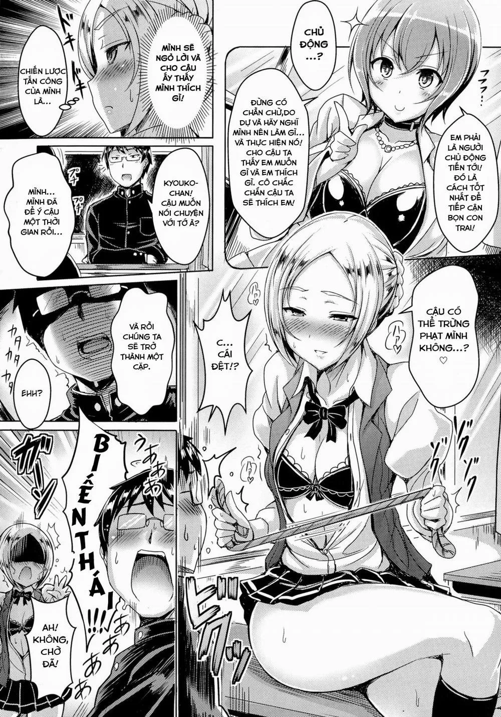 HentaiVN.net - Ảnh 4 - Double Lesson Okawari - Chap 1