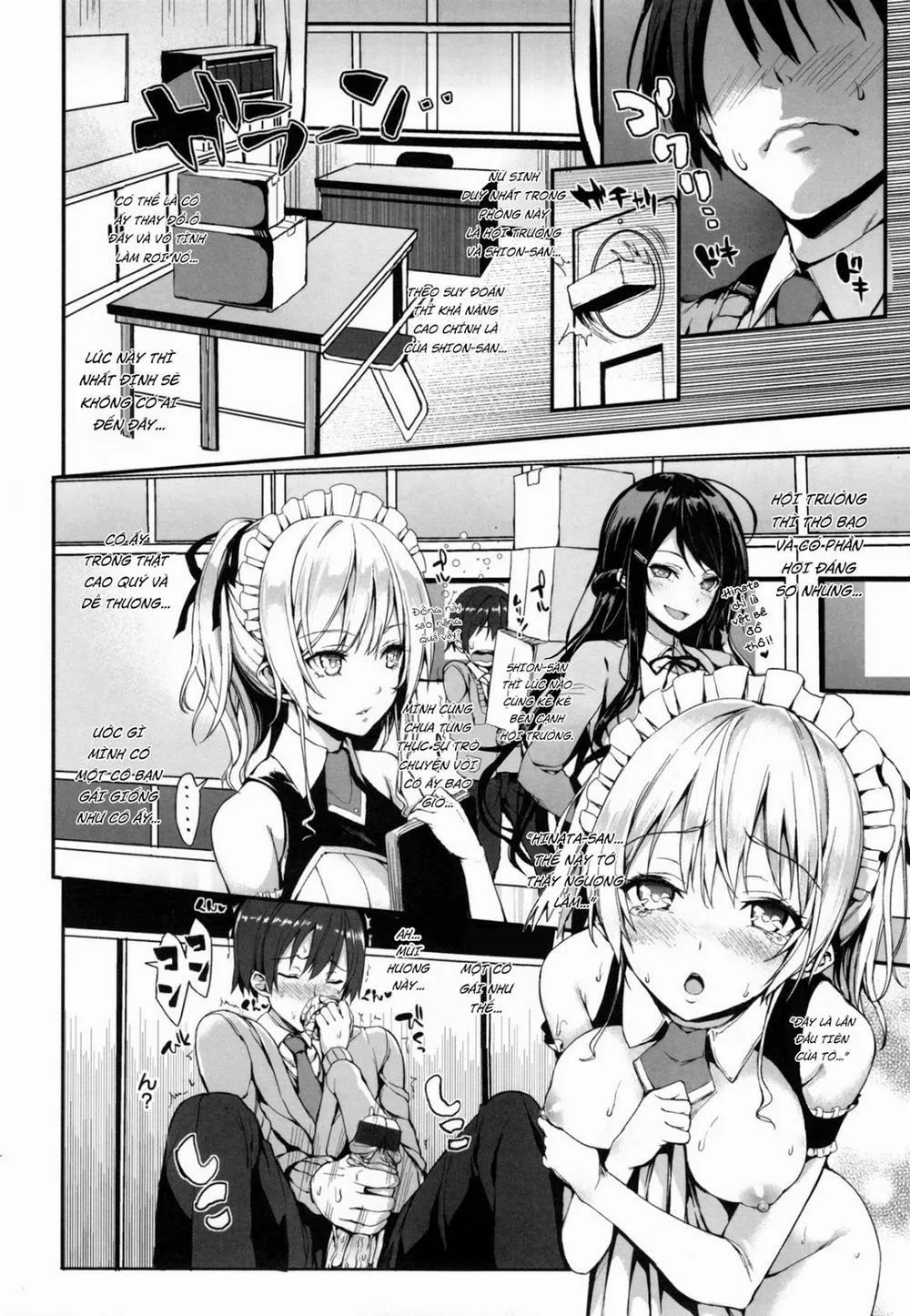 HentaiVN.net - Ảnh 2 - Shujuu Triangle - Triangle Of Master And Servant - Chap 1