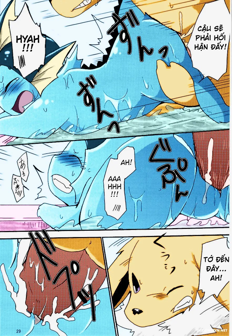 HentaiVN.net - Ảnh 30 - Love Blue (Pokemon) - Chap 1