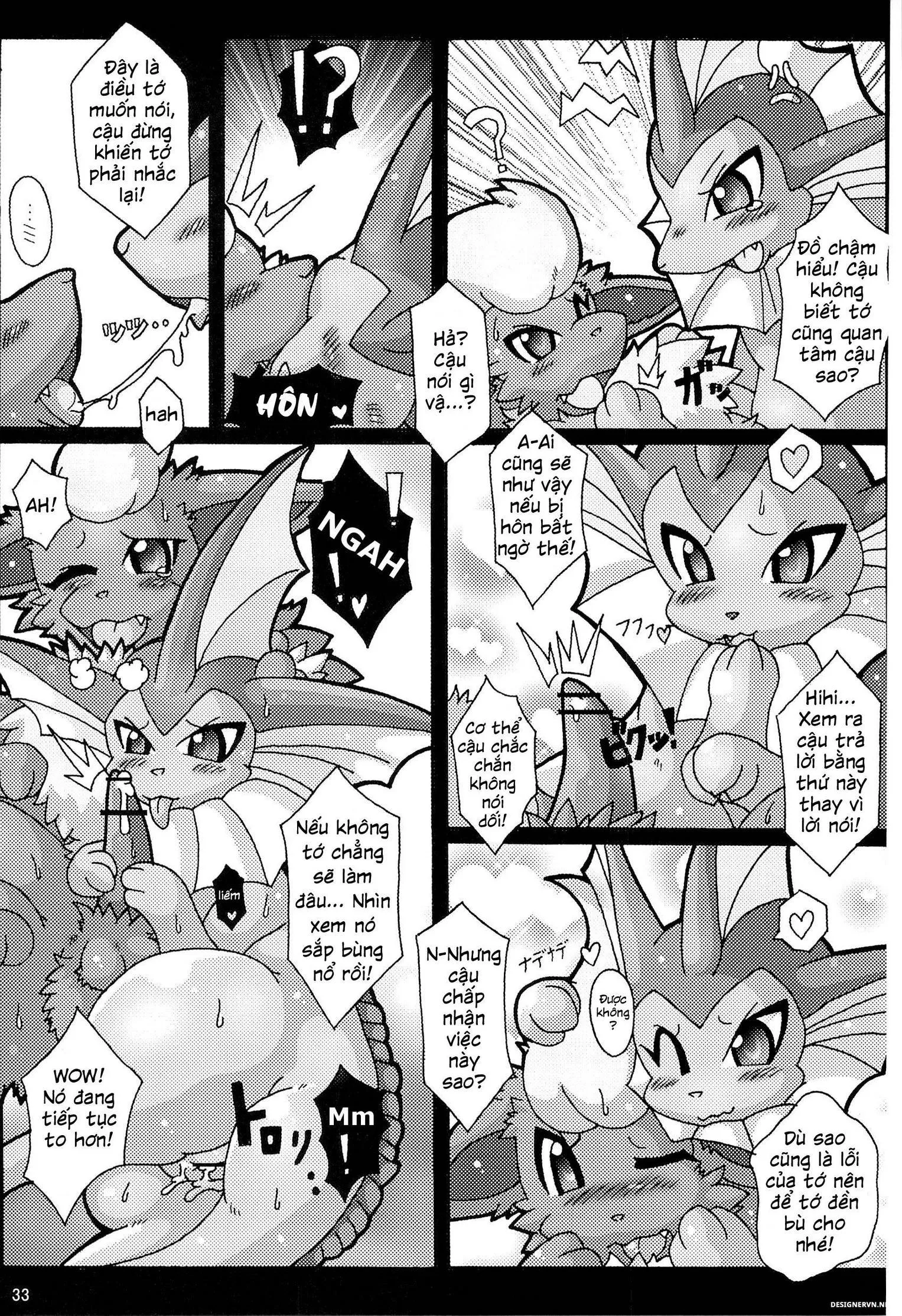 HentaiVN.net - Ảnh 34 - Love Blue (Pokemon) - Chap 1