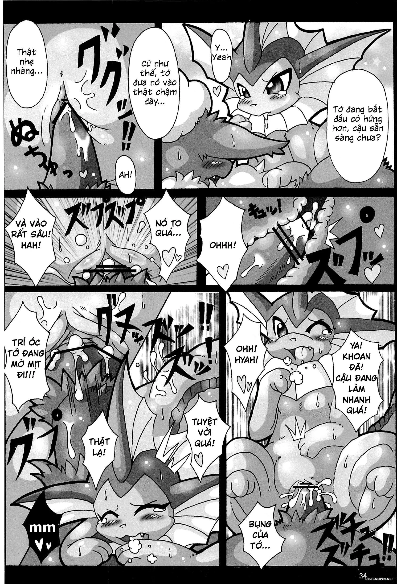 HentaiVN.net - Ảnh 35 - Love Blue (Pokemon) - Chap 1