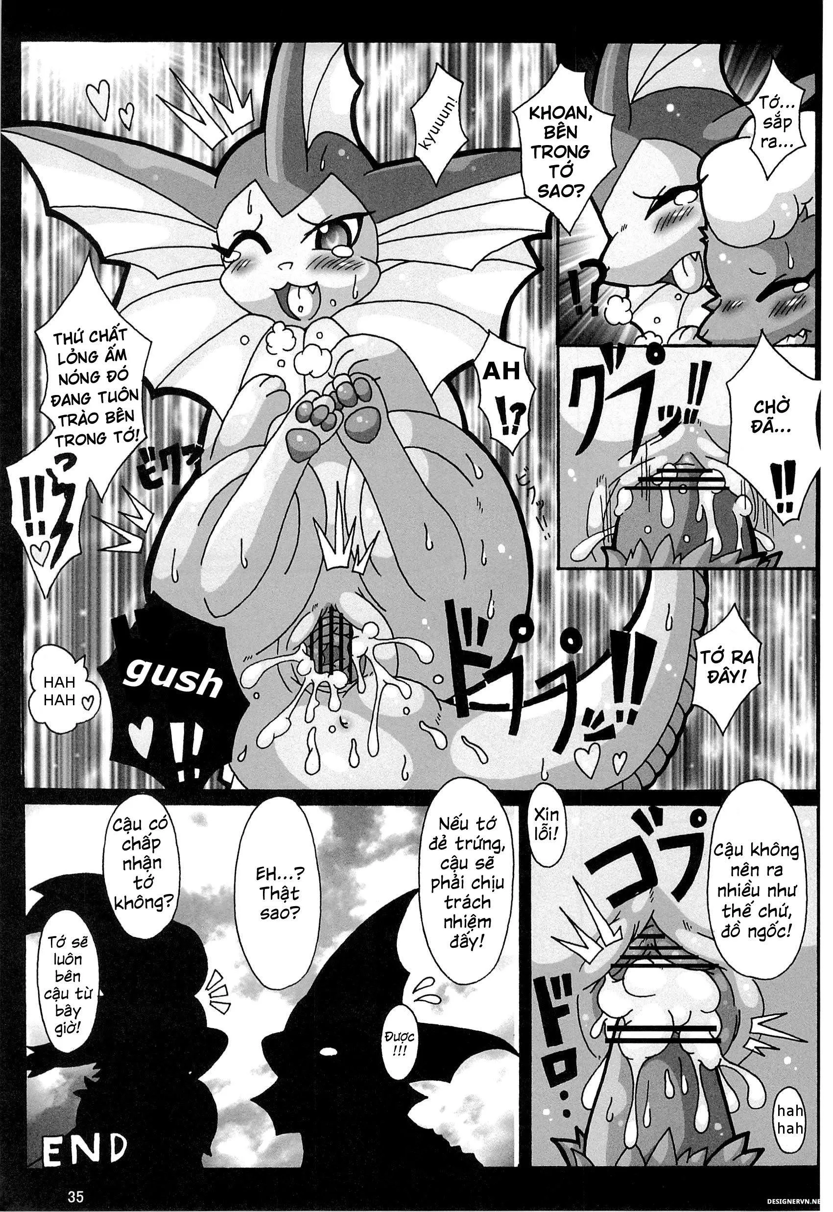 HentaiVN.net - Ảnh 36 - Love Blue (Pokemon) - Chap 1