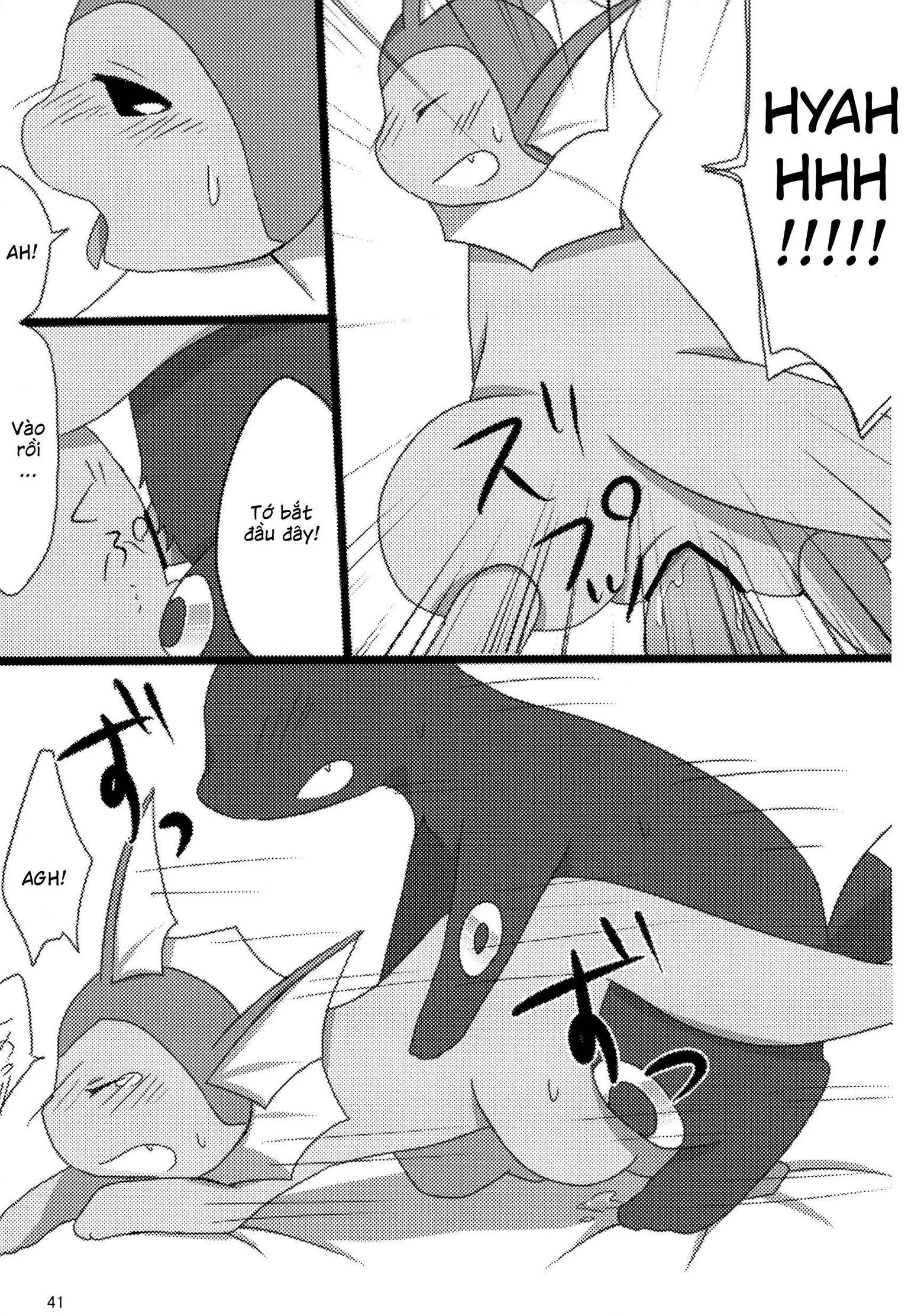 HentaiVN.net - Ảnh 42 - Love Blue (Pokemon) - Chap 1