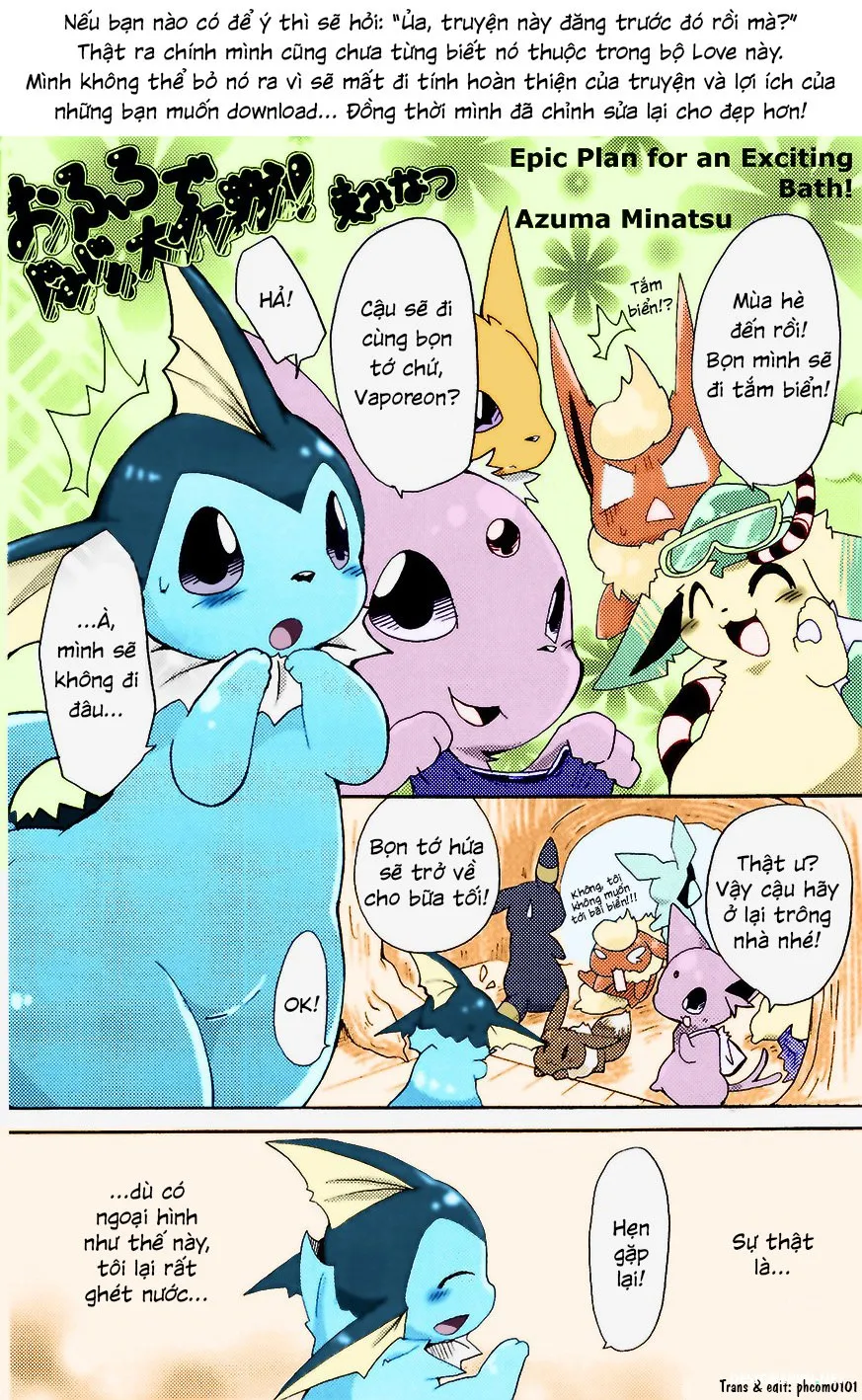 HentaiVN.net - Ảnh 7 - Love Blue (Pokemon) - Chap 1