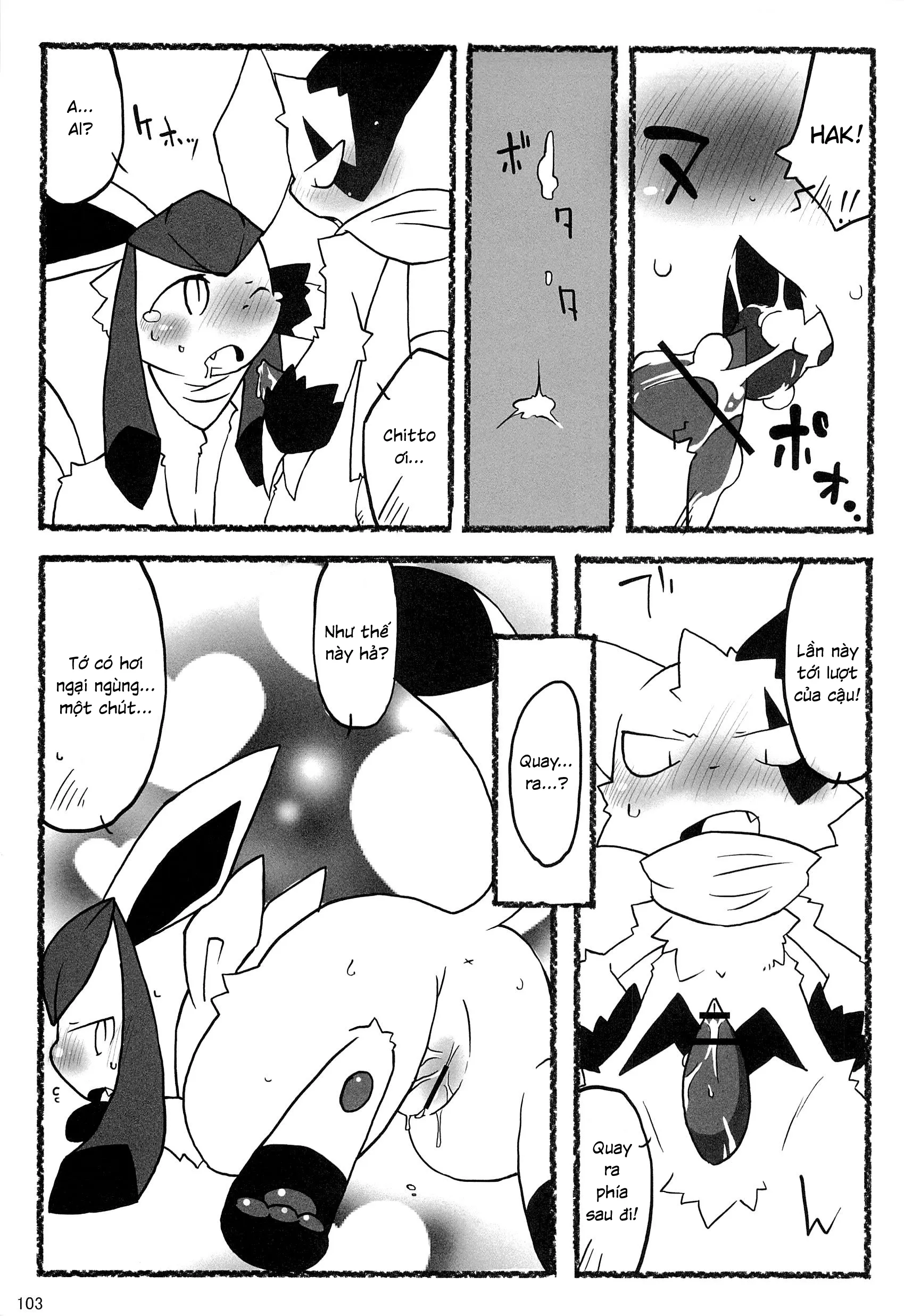 HentaiVN.net - Ảnh 28 - Love Blue (Pokemon) - Chap 3