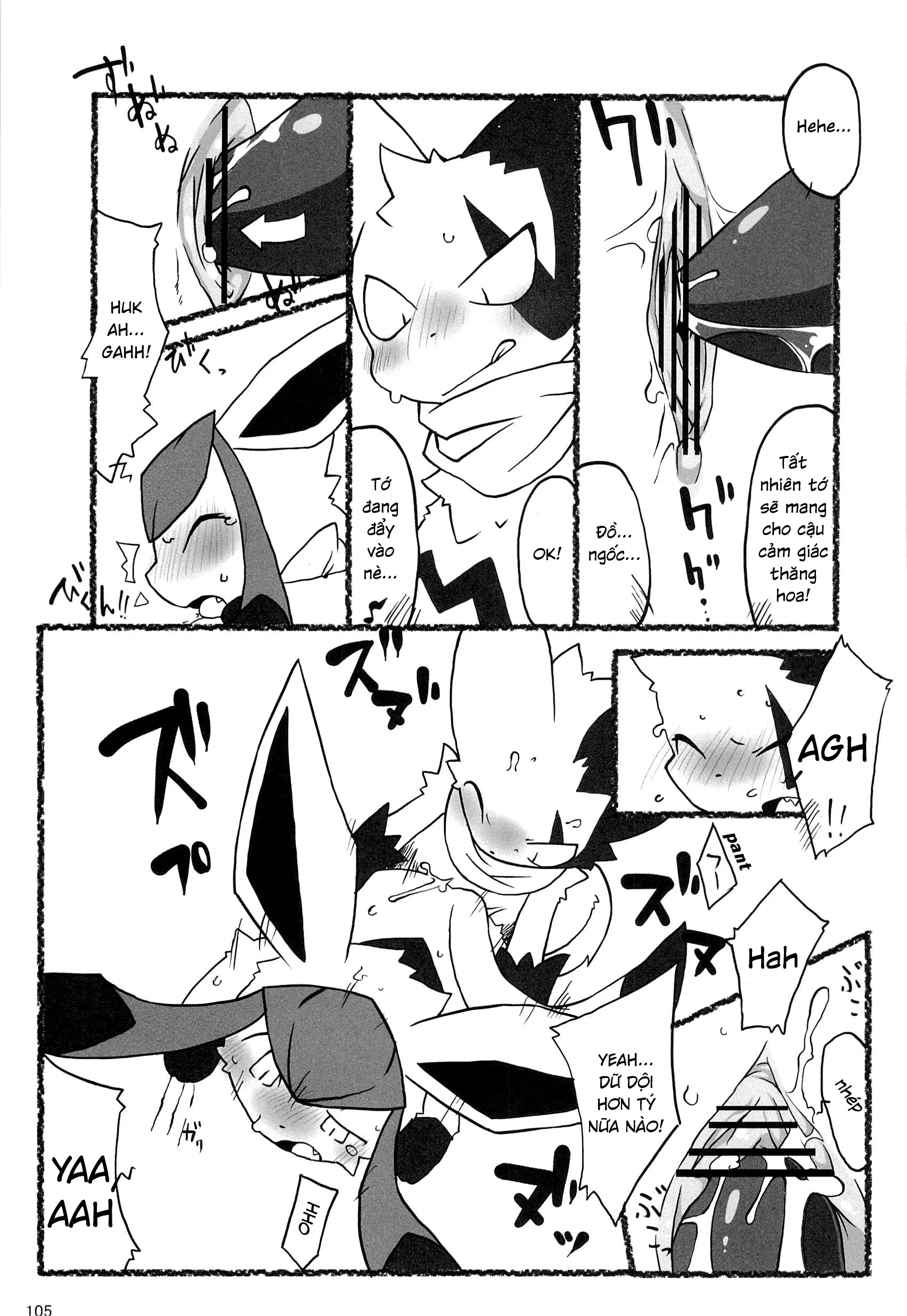 HentaiVN.net - Ảnh 30 - Love Blue (Pokemon) - Chap 3
