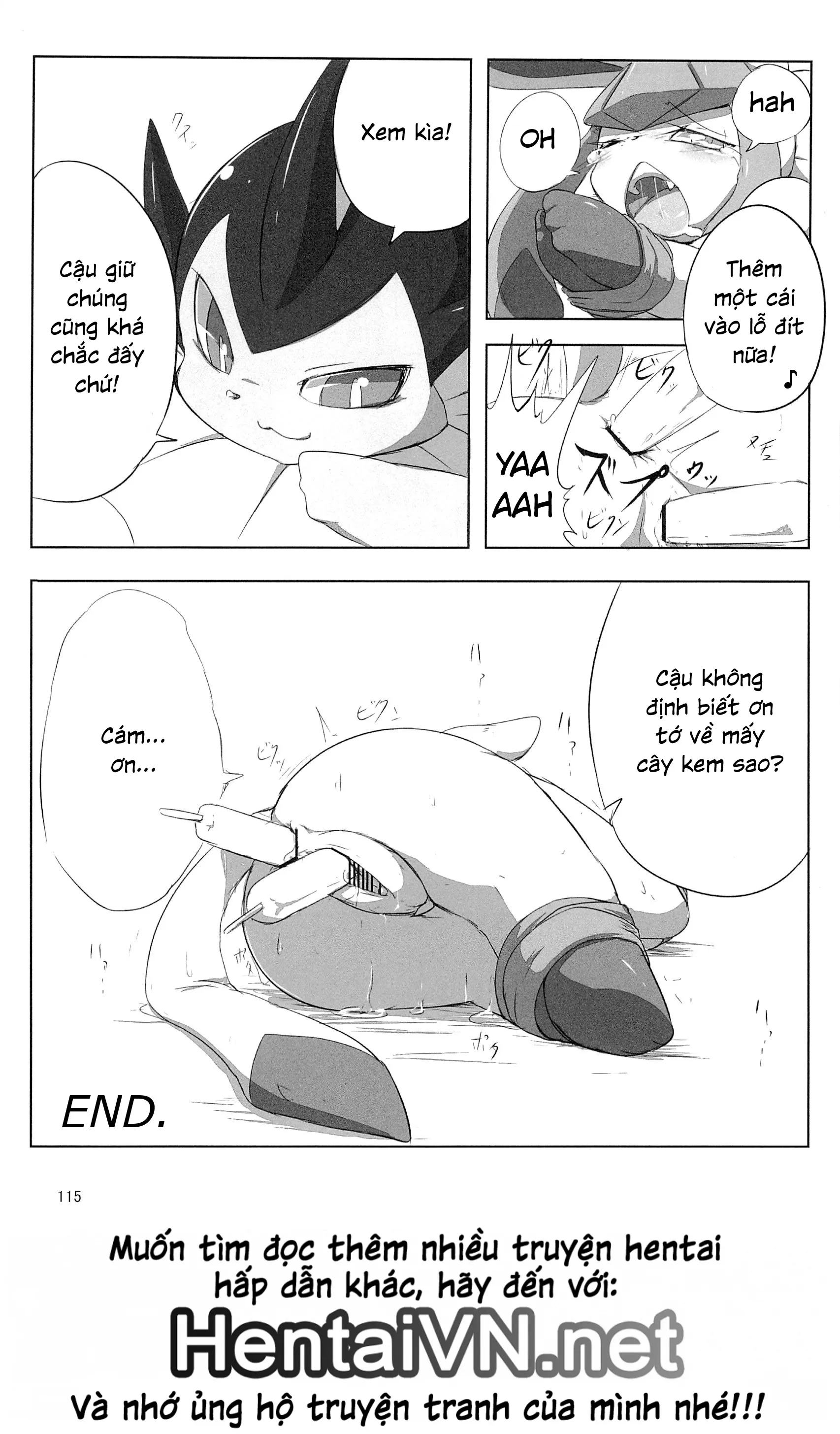 HentaiVN.net - Ảnh 40 - Love Blue (Pokemon) - Chap 3