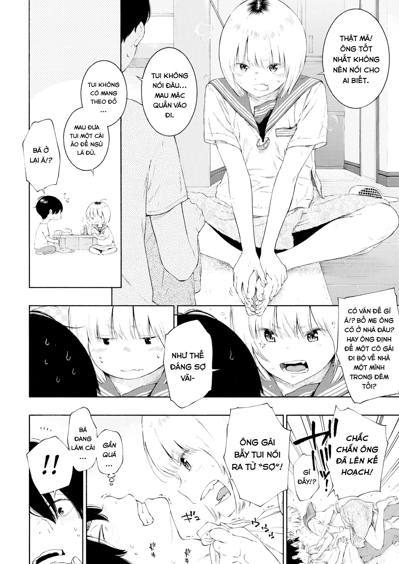 HentaiVN.net - Ảnh 5 - Em có sợ đâu! [I Ain't Scare!] - Chap 1