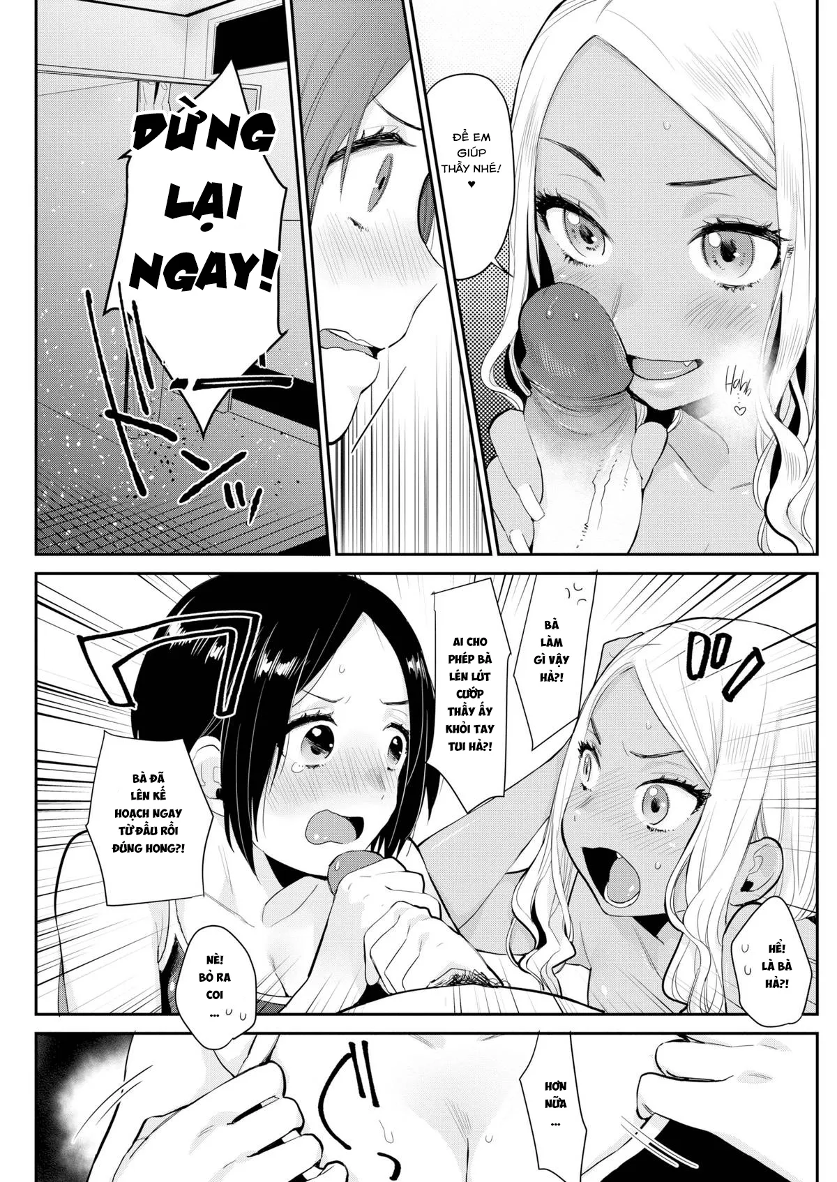 HentaiVN.net - Ảnh 8 - Đụ Thư Thái 2 Em Học Trò Mặc Đồ Bơi Nắng Cực! [Dark or Light] - Chap 1