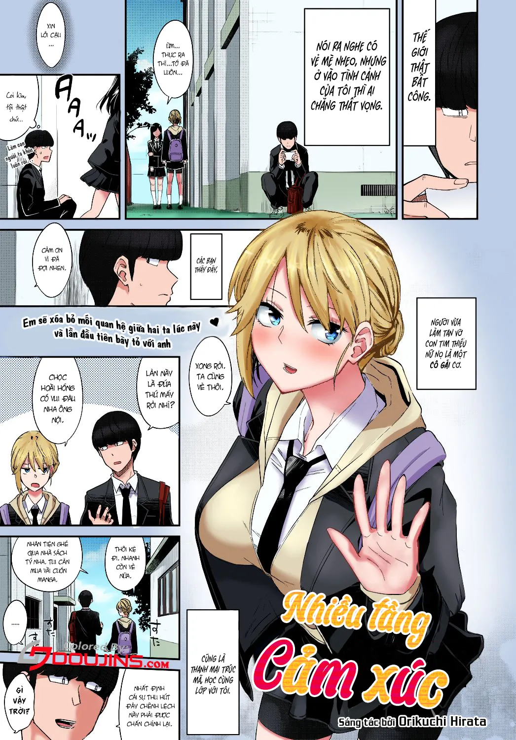 HentaiVN.net - Ảnh 3 - Nhiều tầng cảm xúc - Bản màu [Layered Emotion] - Chap 1