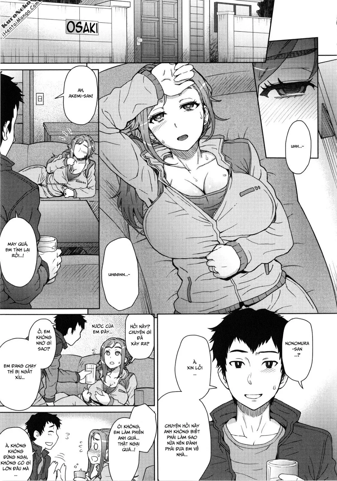 HentaiVN.net - Ảnh 3 - Married Woman Exercise [Hito-zuma Exercise] - Chap 1