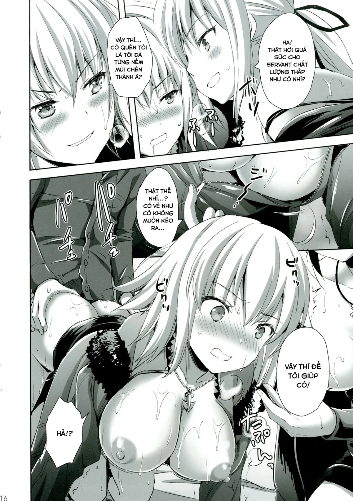 HentaiVN.net - Ảnh 16 - Tam giác tình yêu ở Shinjuku [Shinjuku Triangle (Fate Grand Order) [Digital]] - Chap 1