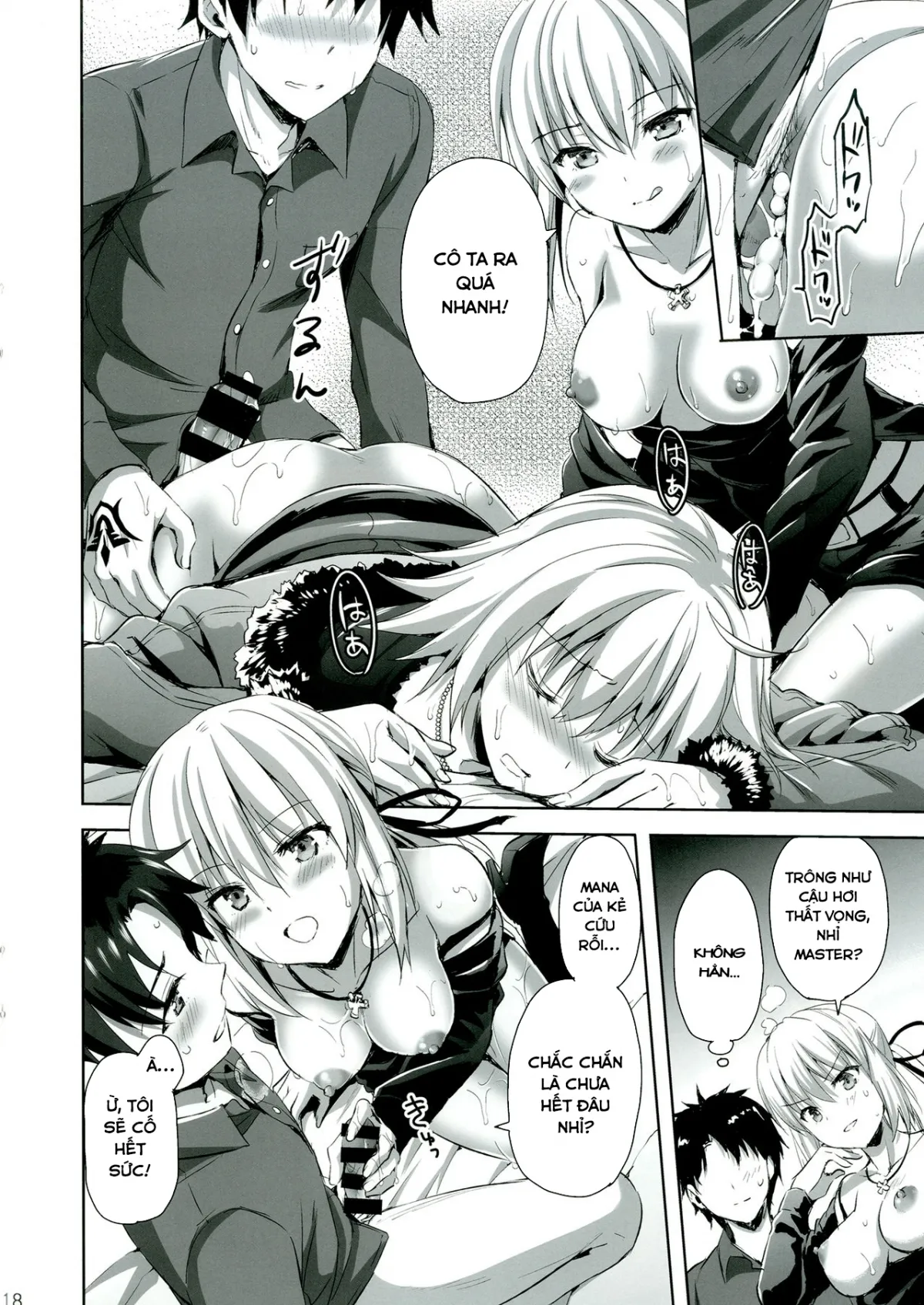 HentaiVN.net - Ảnh 18 - Tam giác tình yêu ở Shinjuku [Shinjuku Triangle (Fate Grand Order) [Digital]] - Chap 1