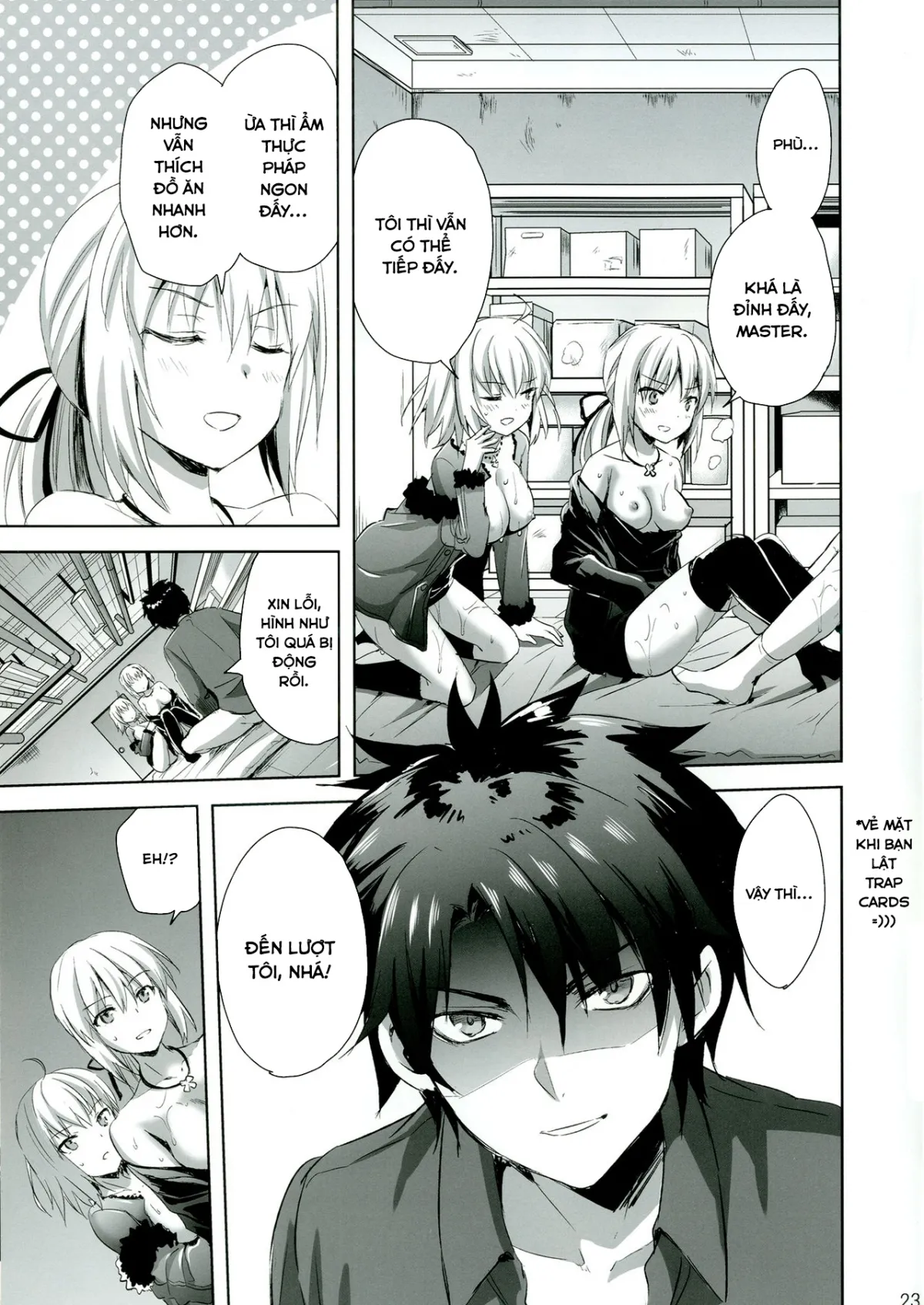 HentaiVN.net - Ảnh 23 - Tam giác tình yêu ở Shinjuku [Shinjuku Triangle (Fate Grand Order) [Digital]] - Chap 1