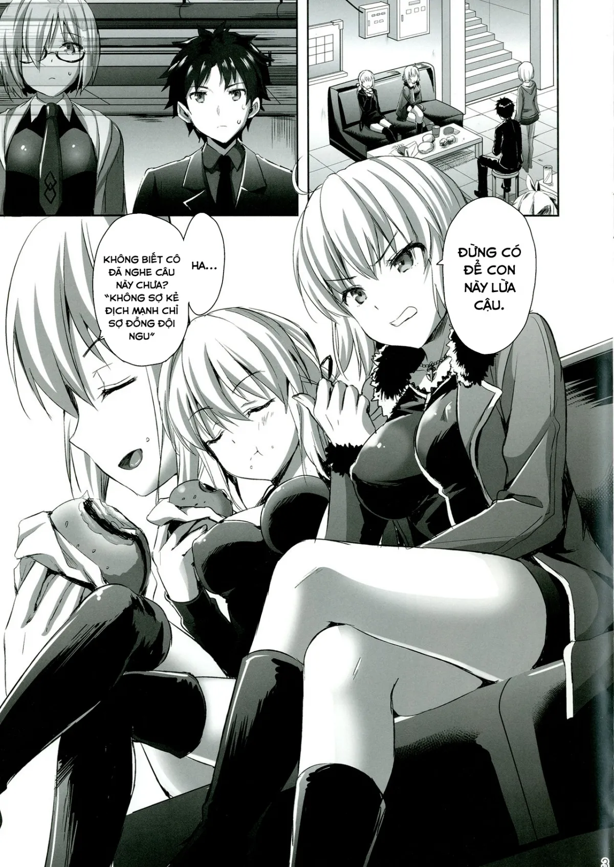 HentaiVN.net - Ảnh 3 - Tam giác tình yêu ở Shinjuku [Shinjuku Triangle (Fate Grand Order) [Digital]] - Chap 1
