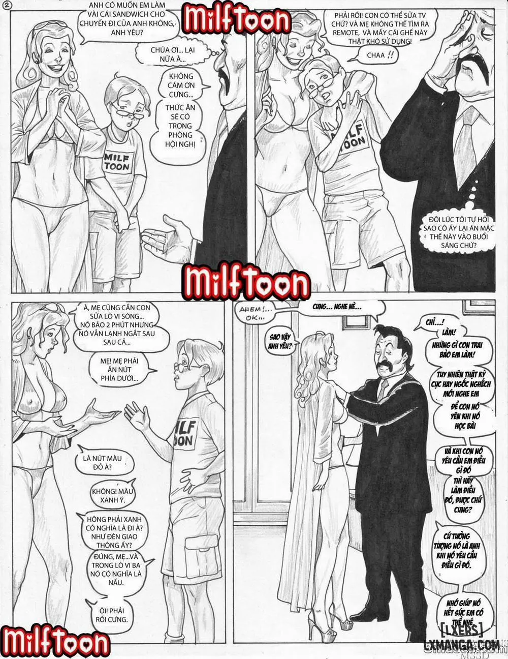 HentaiVN.net - Ảnh 3 - Dumb Blond - Chap 1