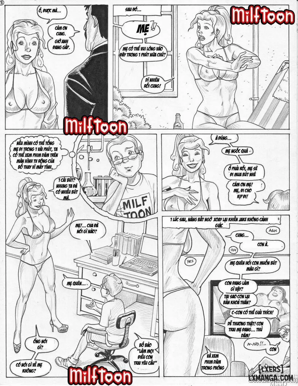 HentaiVN.net - Ảnh 4 - Dumb Blond - Chap 1