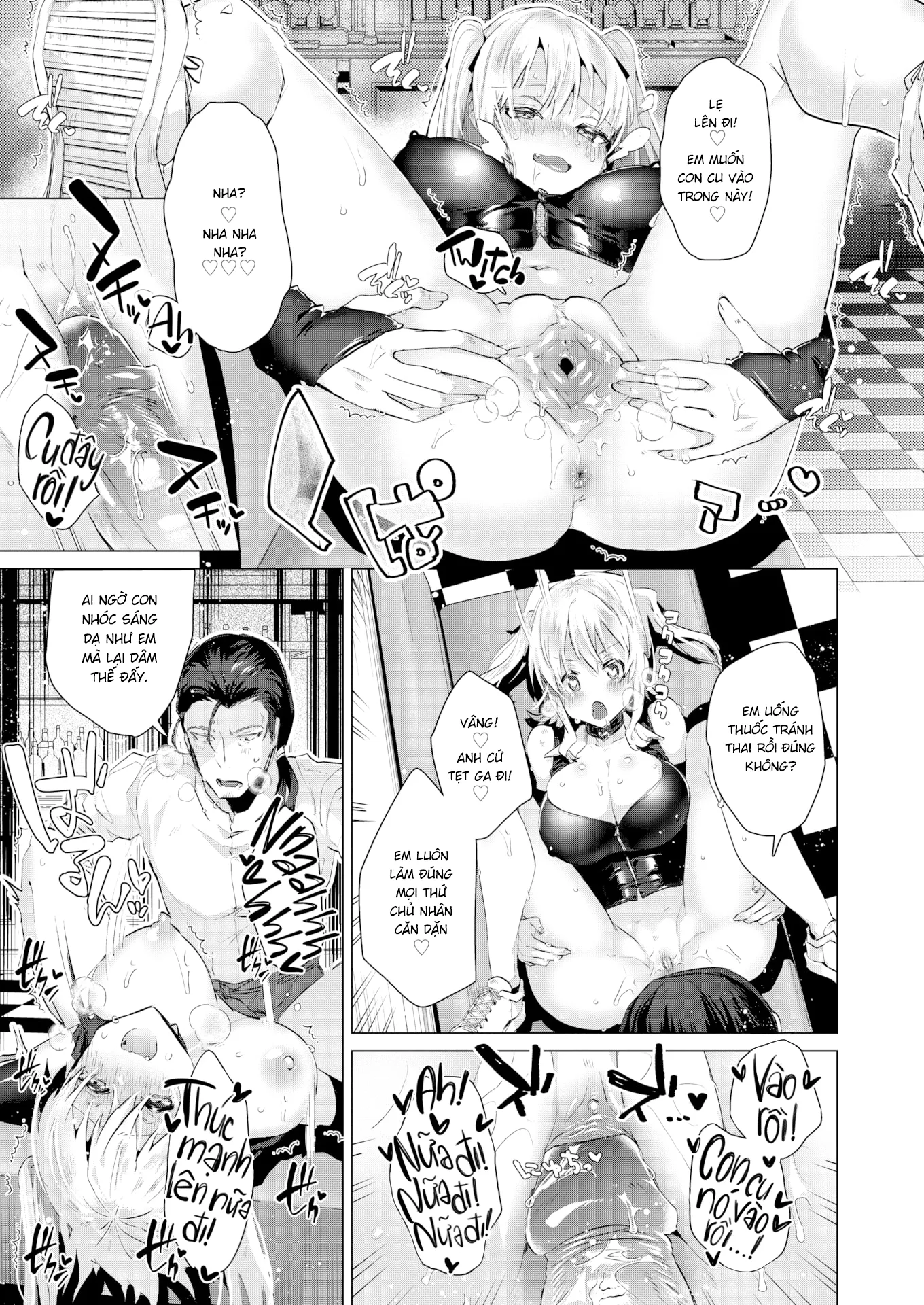 HentaiVN.net - Ảnh 11 - Cách Nuôi Nàng Cún [How to Raise a Cute Dog] - Chap 1