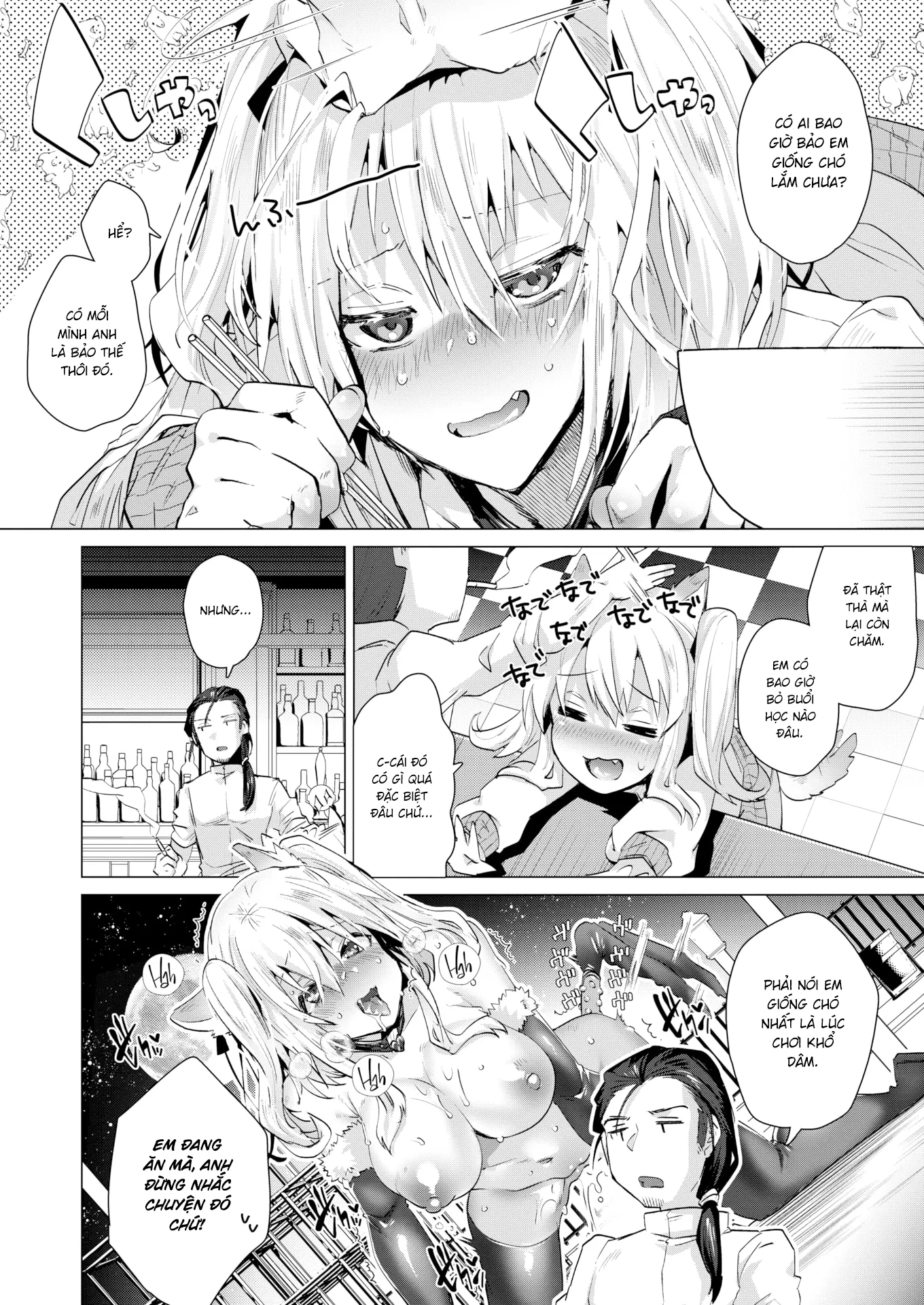 HentaiVN.net - Ảnh 4 - Cách Nuôi Nàng Cún [How to Raise a Cute Dog] - Chap 1