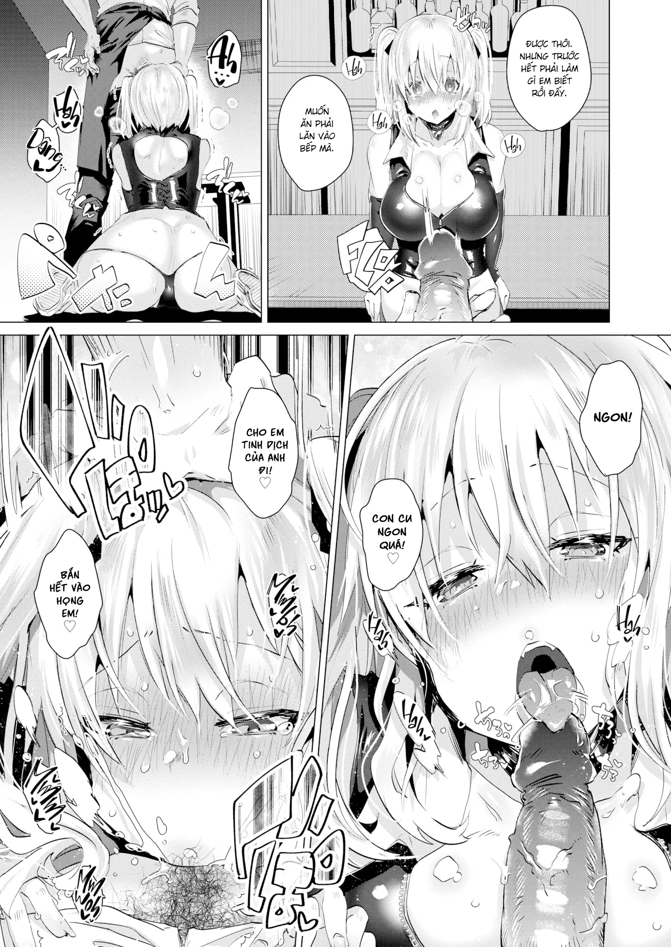HentaiVN.net - Ảnh 9 - Cách Nuôi Nàng Cún [How to Raise a Cute Dog] - Chap 1