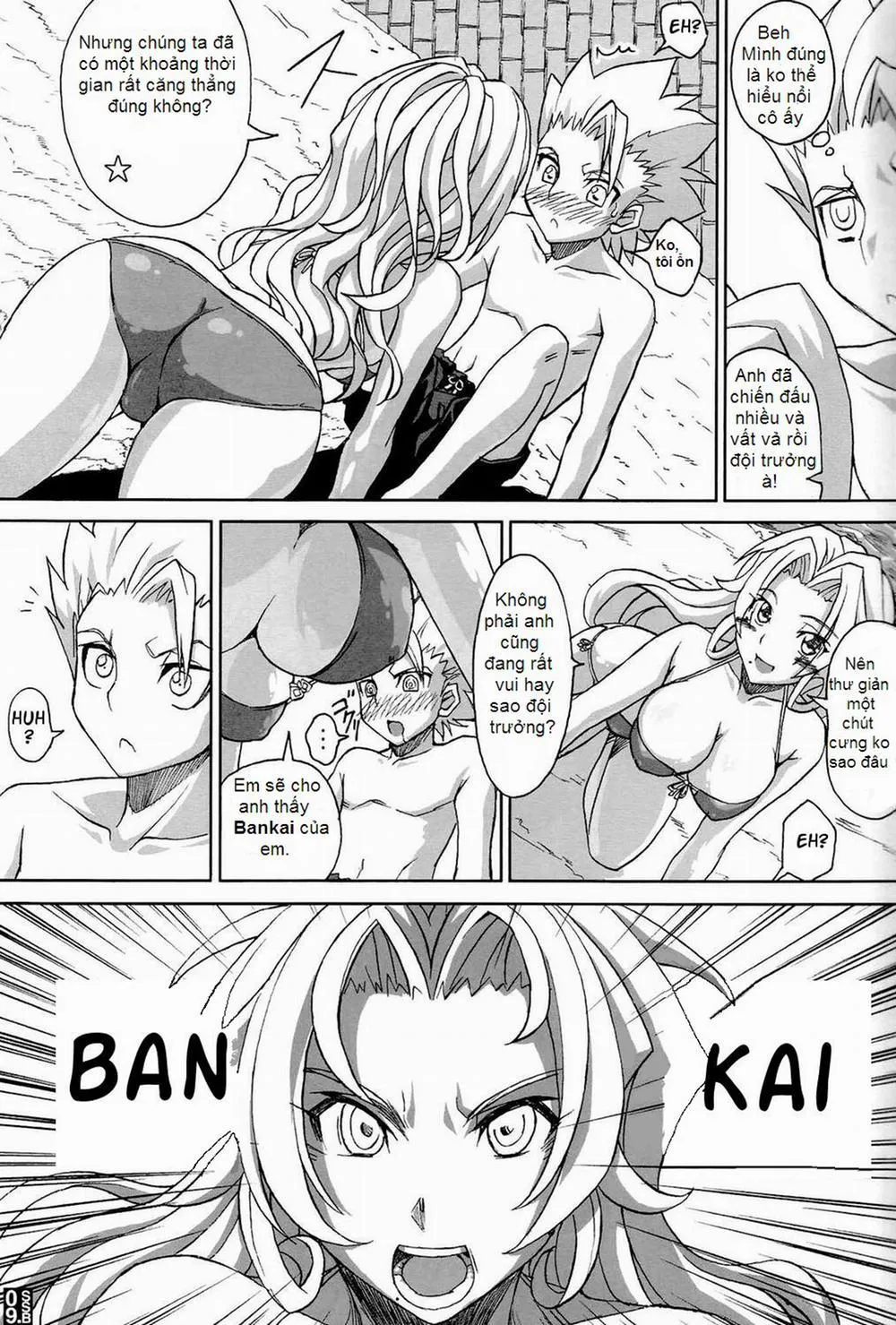 HentaiVN.net - Ảnh 6 - Sexy Summer Beach (Bleach) - Chap 1