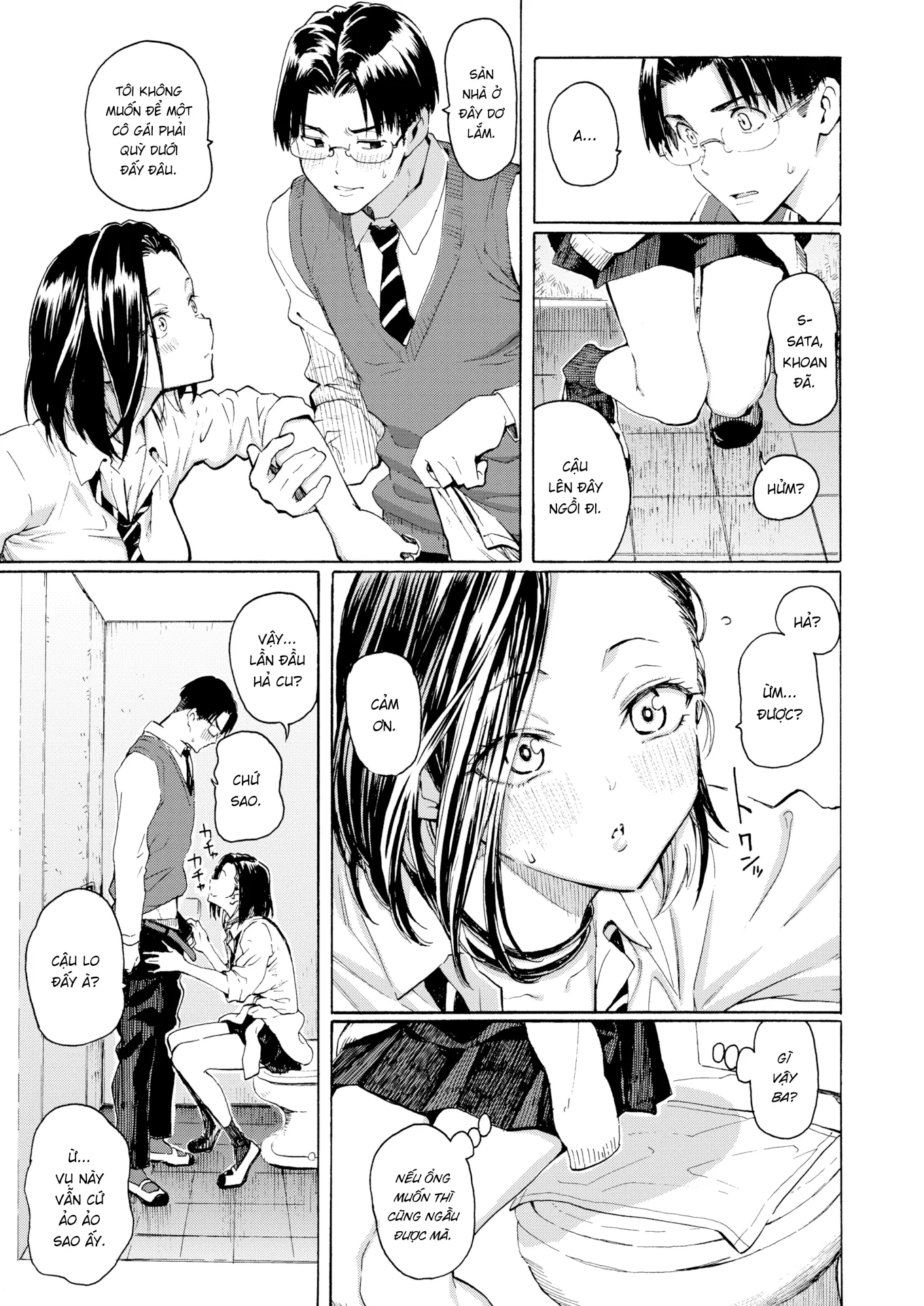 HentaiVN.net - Ảnh 9 - Giải Pháp Hoàn Hảo - Chap 1