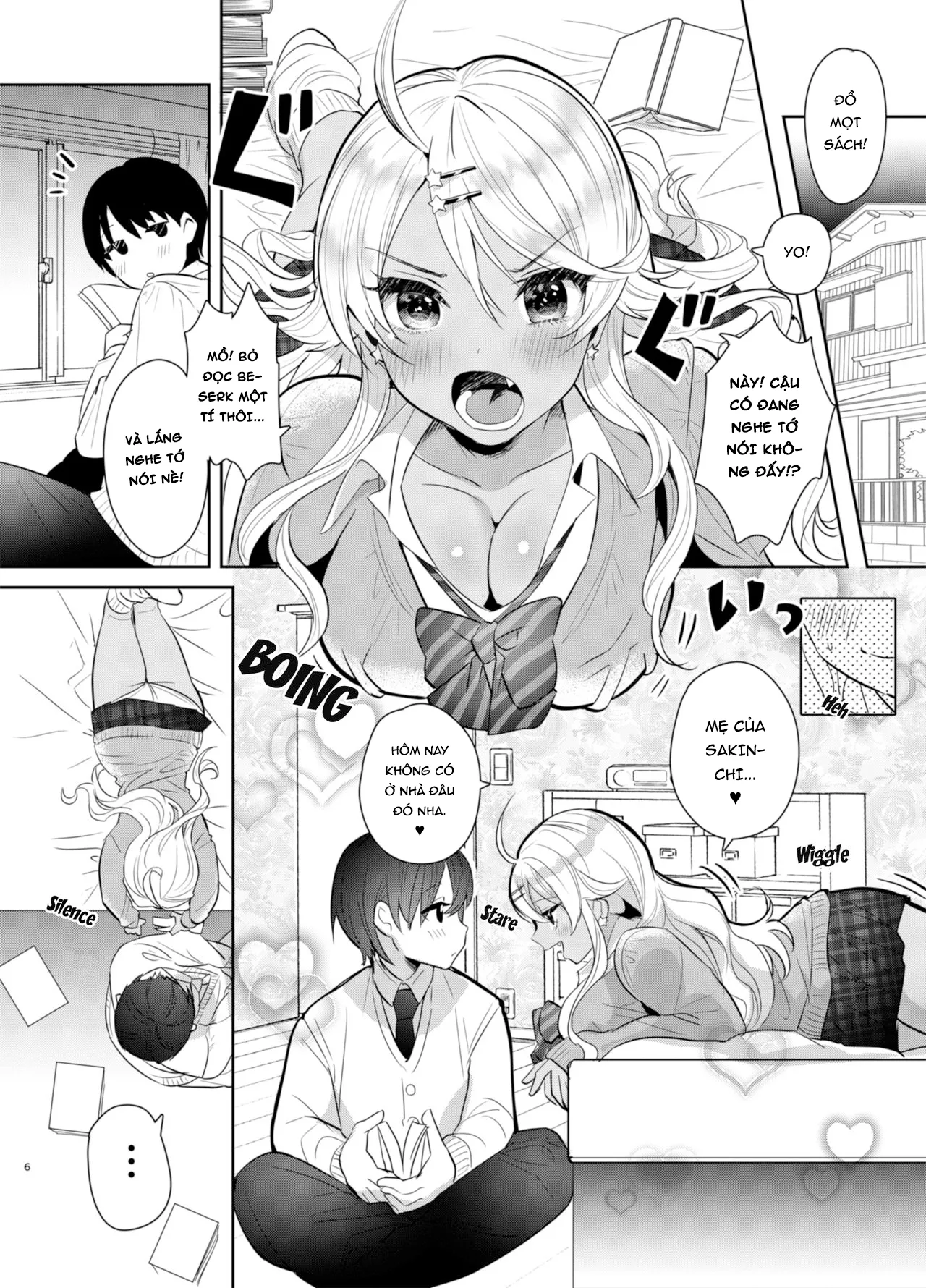 HentaiVN.net - Ảnh 9 - Sakinchi, Kyou Mama Inain Da - Chap 1