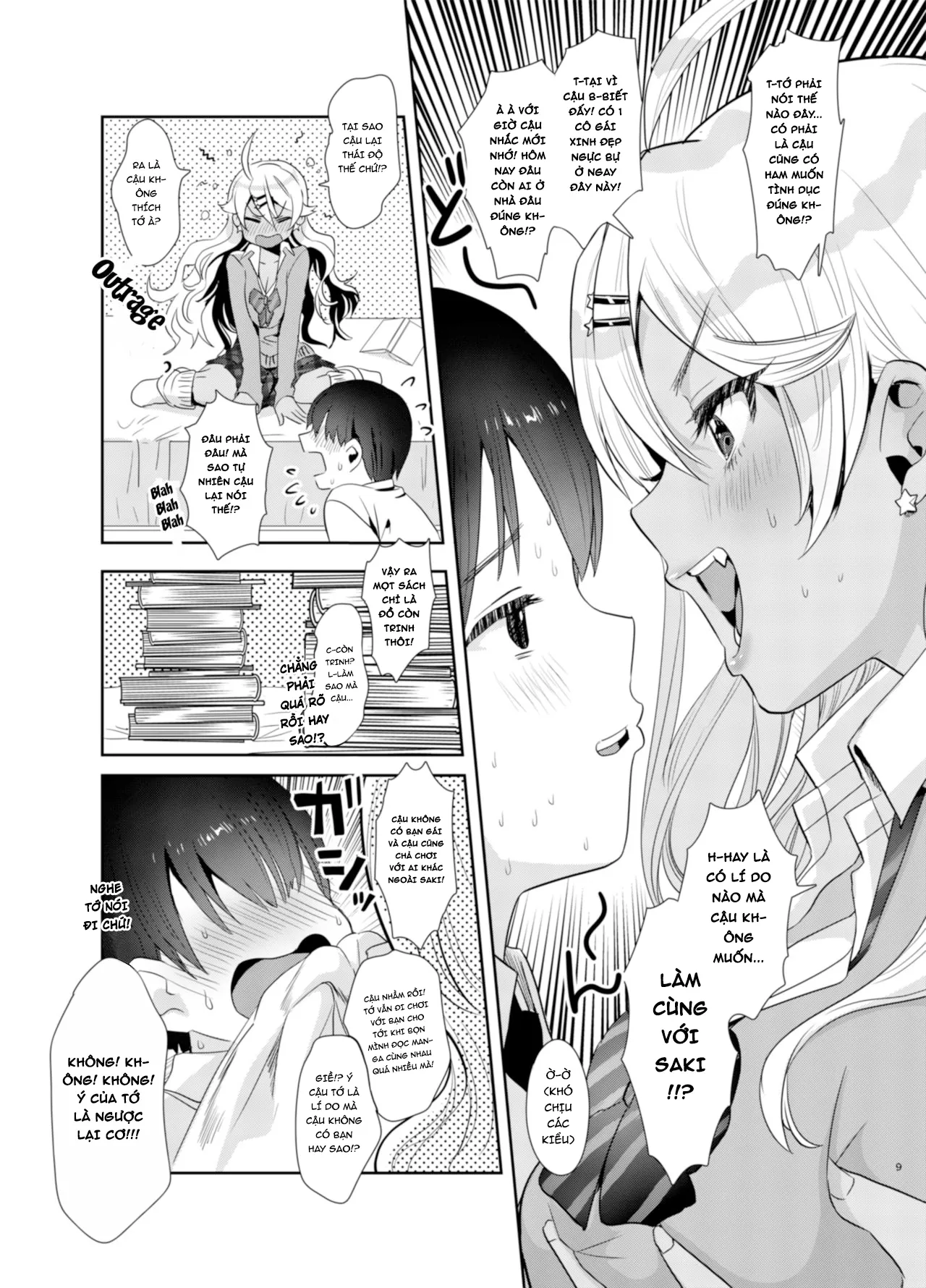 HentaiVN.net - Ảnh 12 - Sakinchi, Kyou Mama Inain Da - Chap 1
