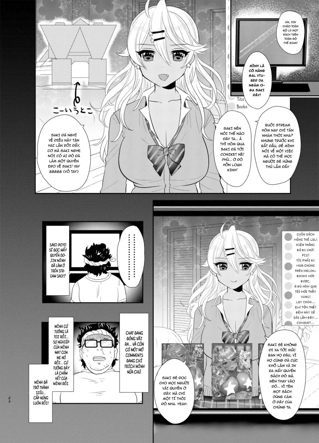 HentaiVN.net - Ảnh 27 - Sakinchi, Kyou Mama Inain Da - Chap 1