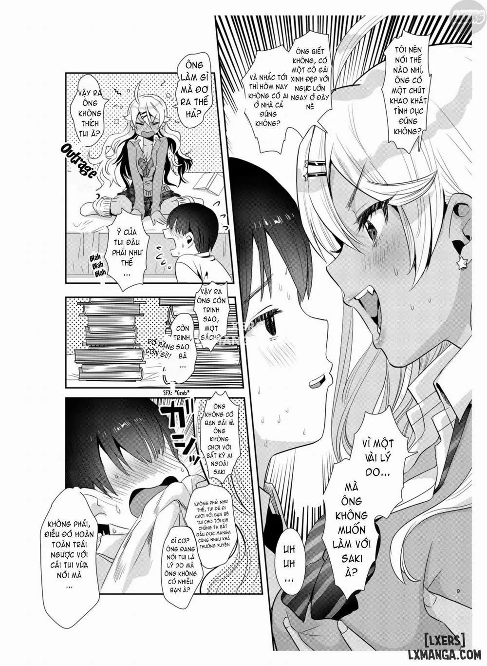 HentaiVN.net - Ảnh 8 - Sakinchi, Kyou Mama Inain Da - Chap 2