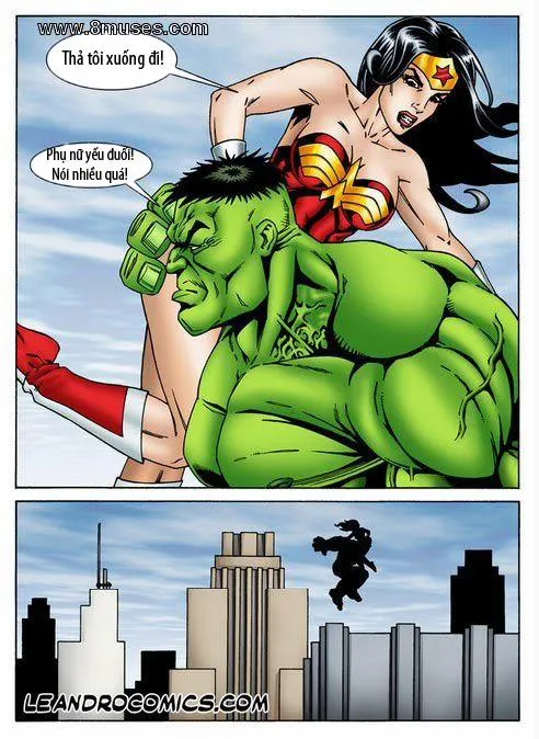 HentaiVN.net - Ảnh 9 - Hulk XXX Wonder Woman - Chap 1