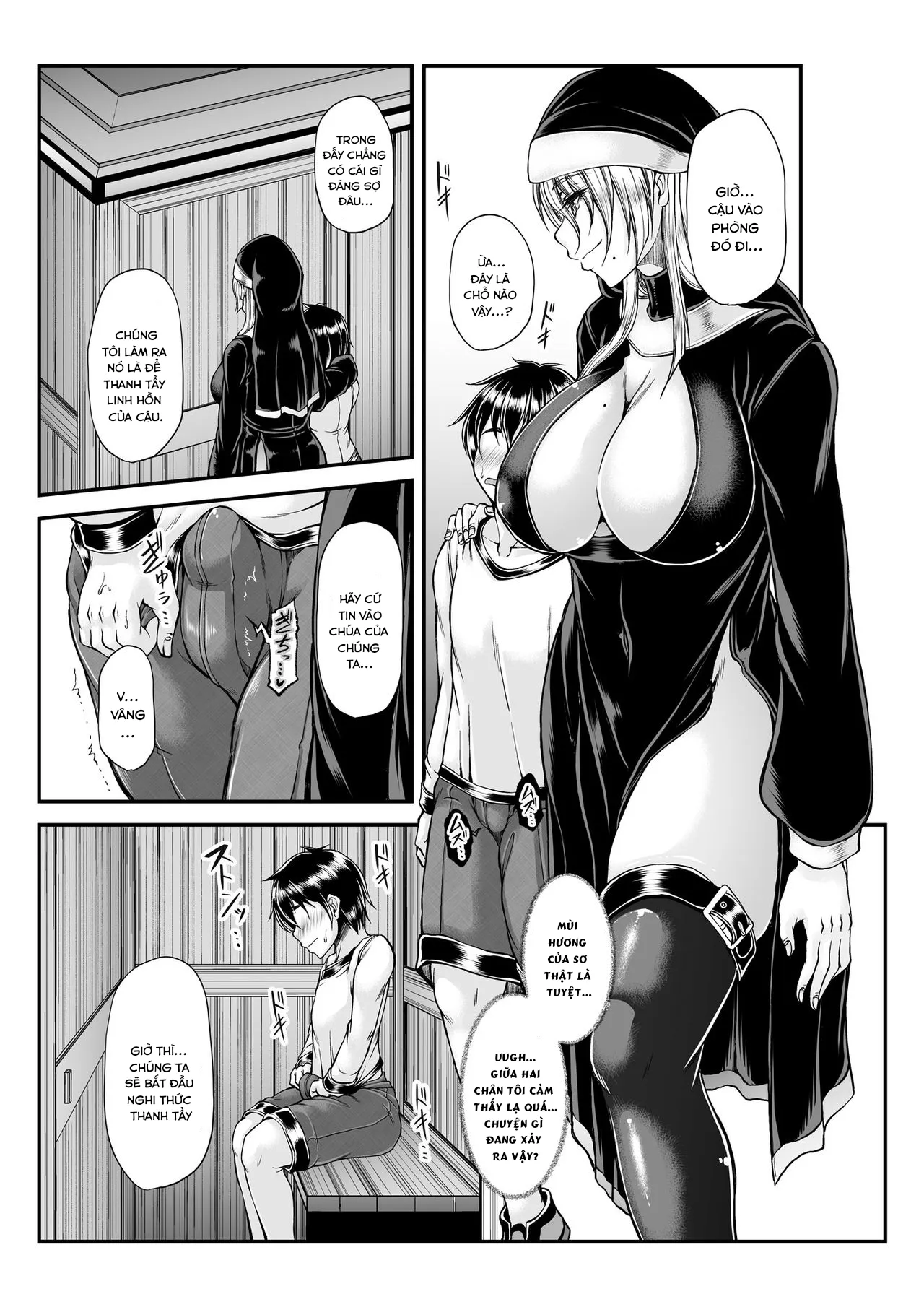 HentaiVN.net - Ảnh 5 - Himitsu no Zangeshitsu - Chap 1