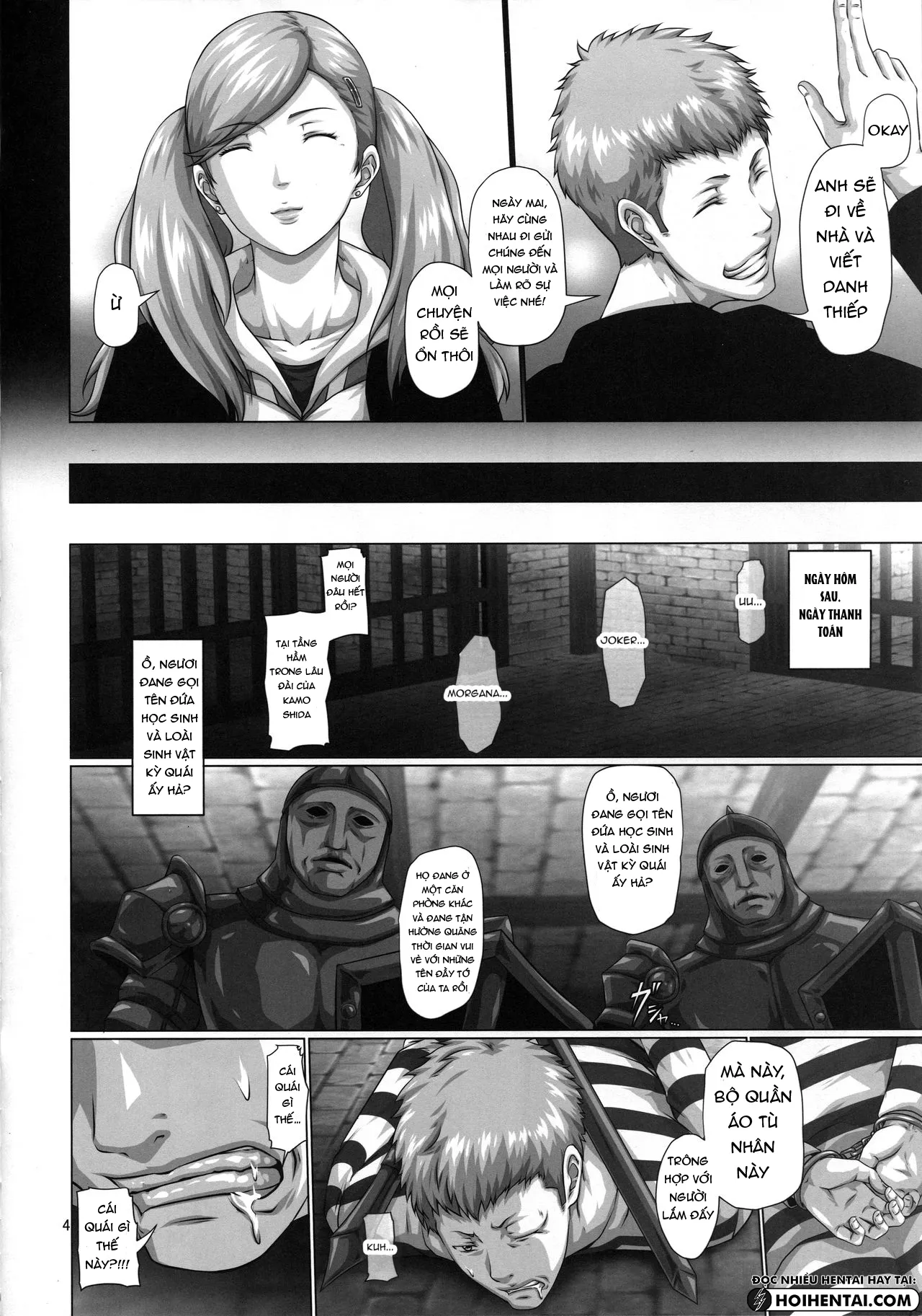 HentaiVN.net - Ảnh 3 - Nakama O Uragiru Hodo Made Ni Kanochi Shiteita Onna Kaitou Panther [The Phantom Thief Panther Who Has Fallen So Low That She'd Betray Her Friends] - Chap 1