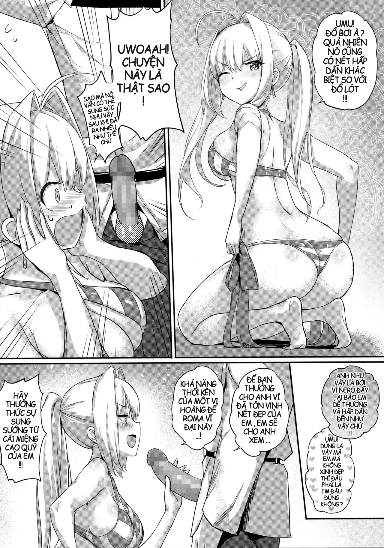 HentaiVN.net - Ảnh 14 - Nero Matsuri no Mae ni Yatta!! (Fate Grand Order) - Chap 1