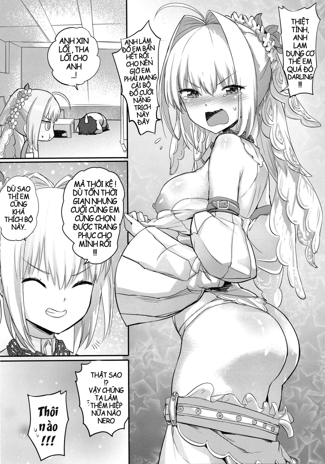 HentaiVN.net - Ảnh 20 - Nero Matsuri no Mae ni Yatta!! (Fate Grand Order) - Chap 1