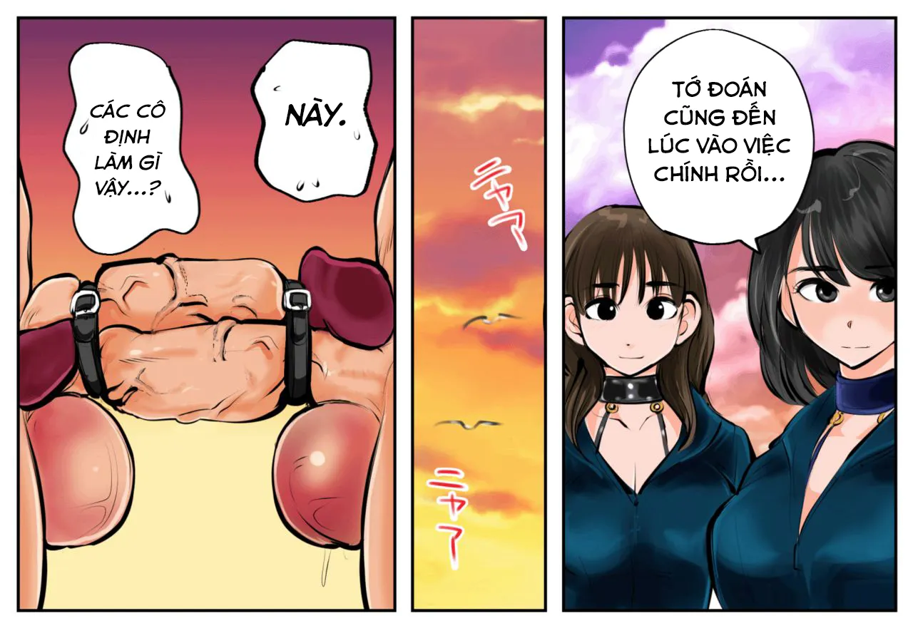 HentaiVN.net - Ảnh 12 - Kinkeri Kyosei in Beach [金蹴り・去勢㏌ビーチ] - Chap 1