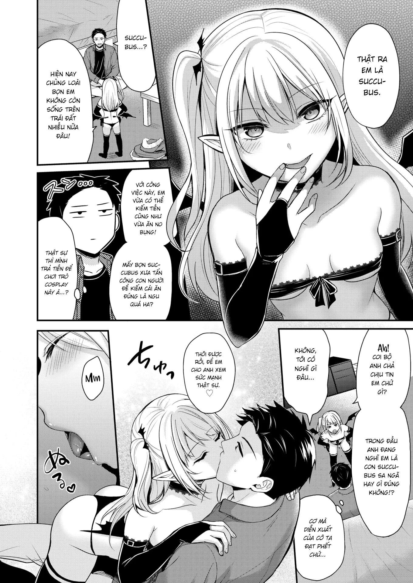 HentaiVN.net - Ảnh 4 - Gái Gọi Succubus [Dropout Succubus] - Chap 1