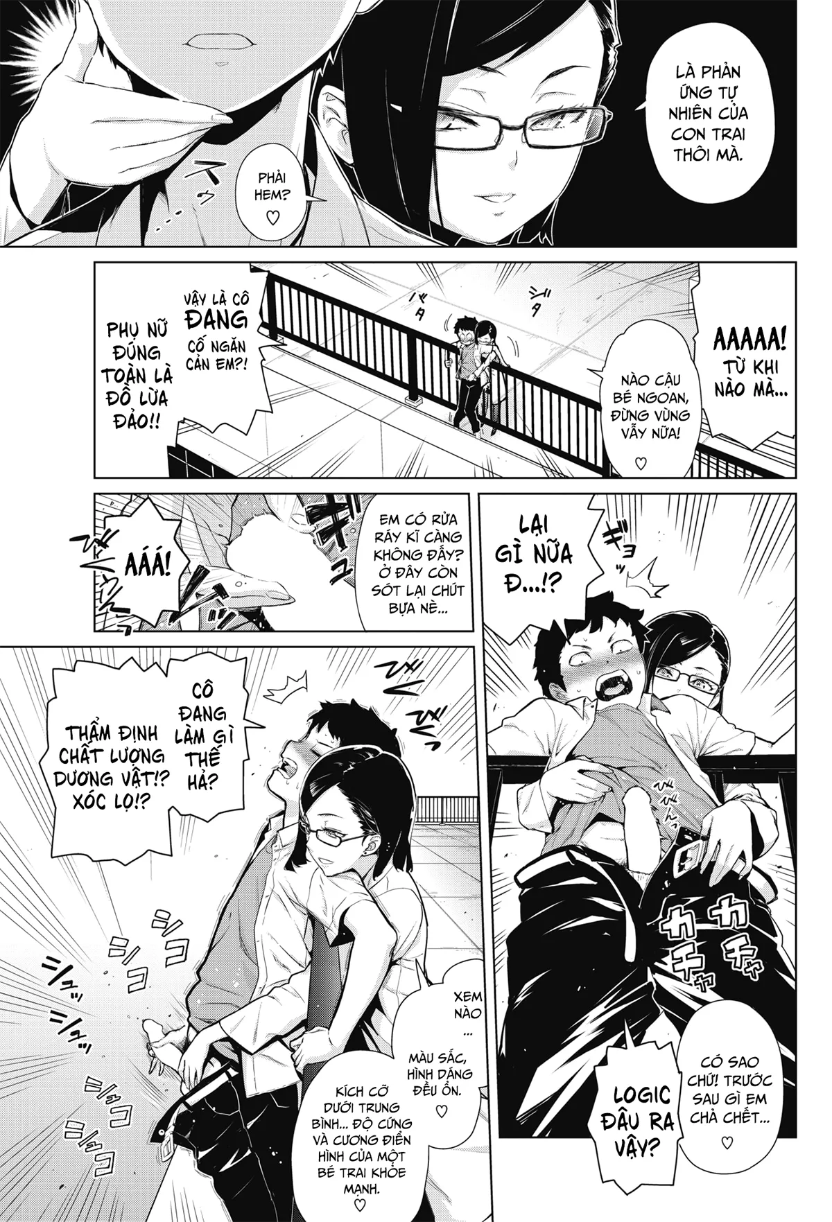 HentaiVN.net - Ảnh 6 - Này! Tên Thất Bại! [とべよ！まけいぬくん; Tobeyo! Makeinu-kun] - Chap 1