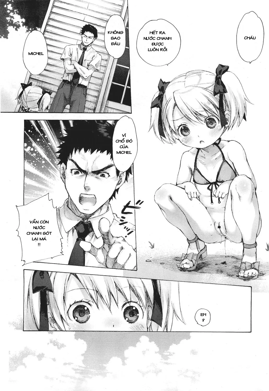 HentaiVN.net - Ảnh 11 - [Loli] Michel's lemonade [Michelle-Chan's Lemonade] - Chap 1