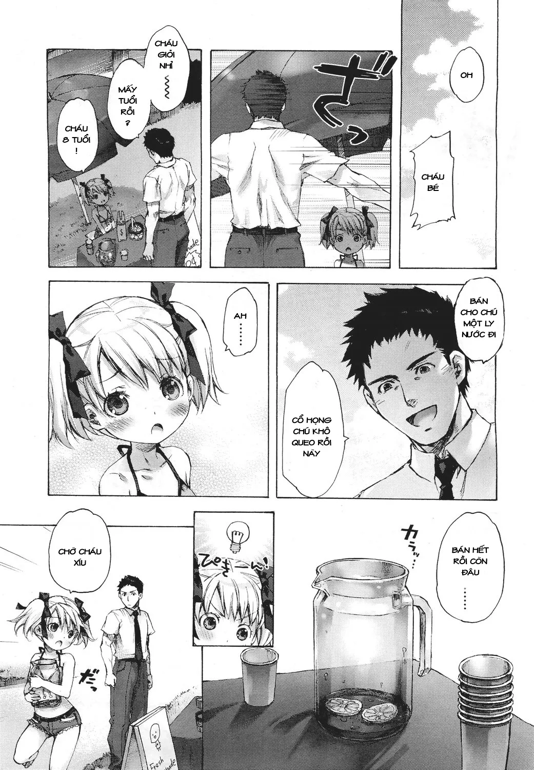 HentaiVN.net - Ảnh 3 - [Loli] Michel's lemonade [Michelle-Chan's Lemonade] - Chap 1